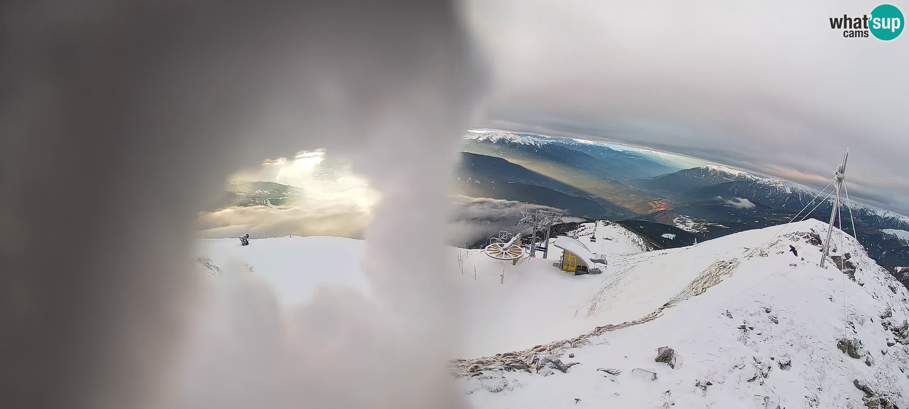 Spletna kamera Gitschlift / sedežnica Gitsch – Zgornja postaja (2.512 m)