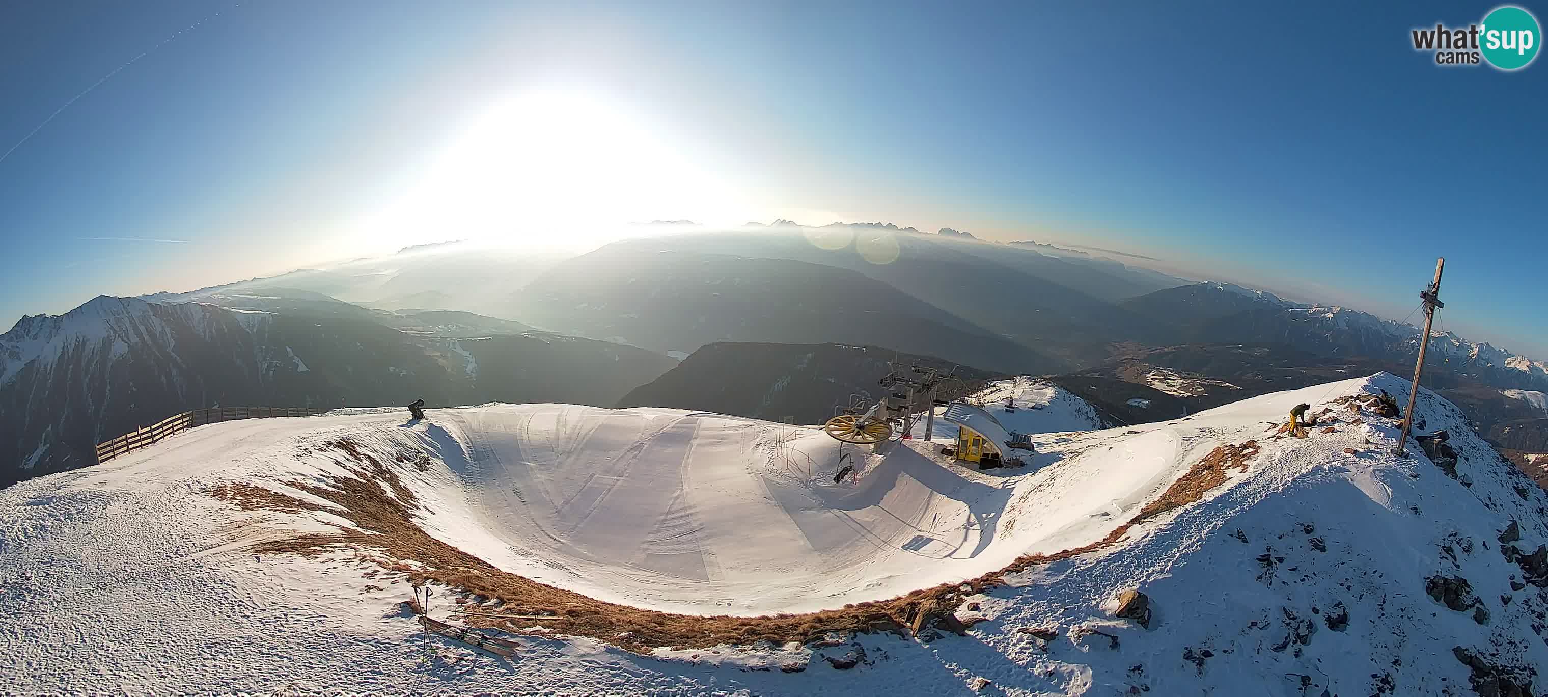 Spletna kamera Gitschlift / sedežnica Gitsch – Zgornja postaja (2.512 m)