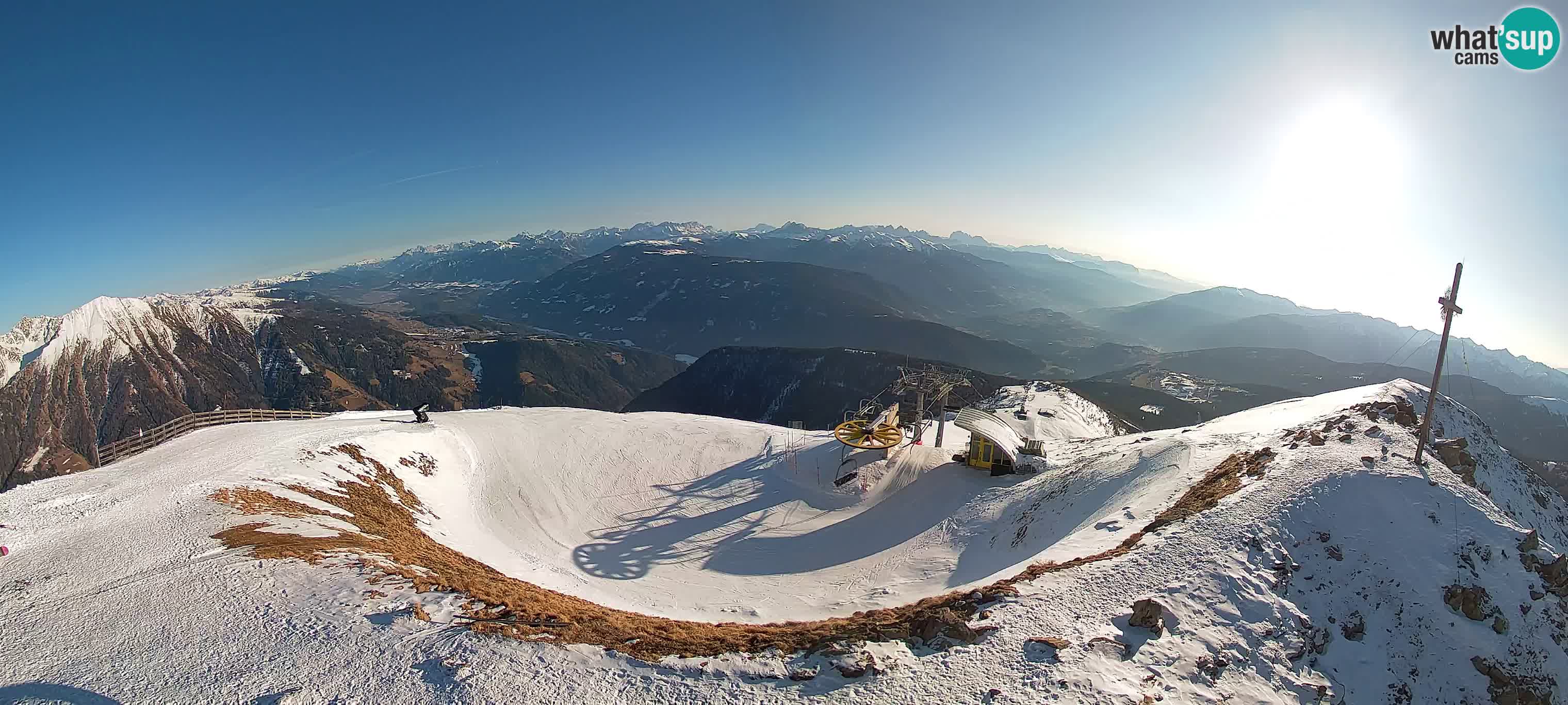 Spletna kamera Gitschlift / sedežnica Gitsch – Zgornja postaja (2.512 m)