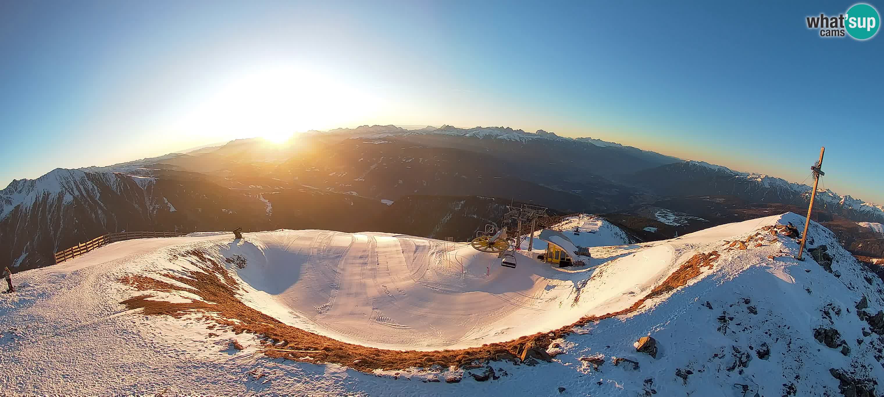 Spletna kamera Gitschlift / sedežnica Gitsch – Zgornja postaja (2.512 m)