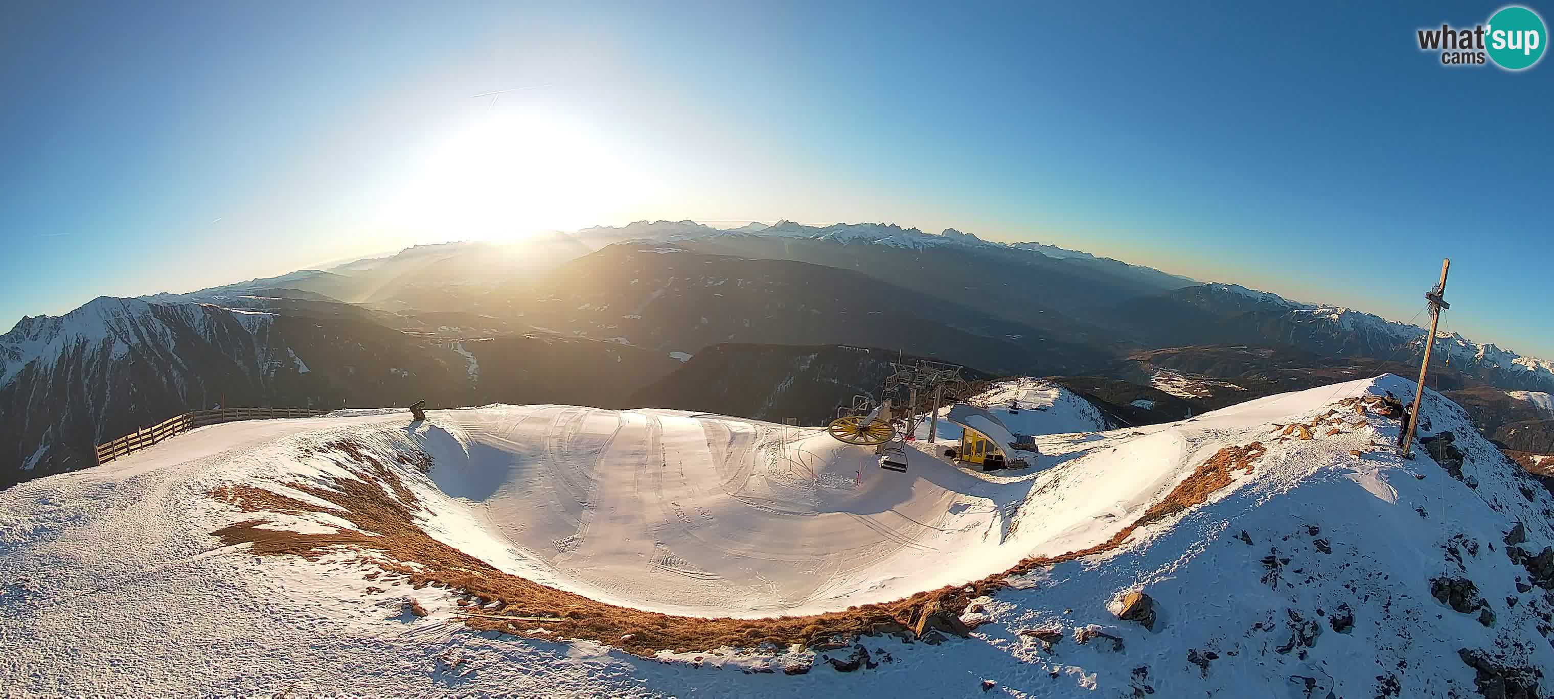 Spletna kamera Gitschlift / sedežnica Gitsch – Zgornja postaja (2.512 m)