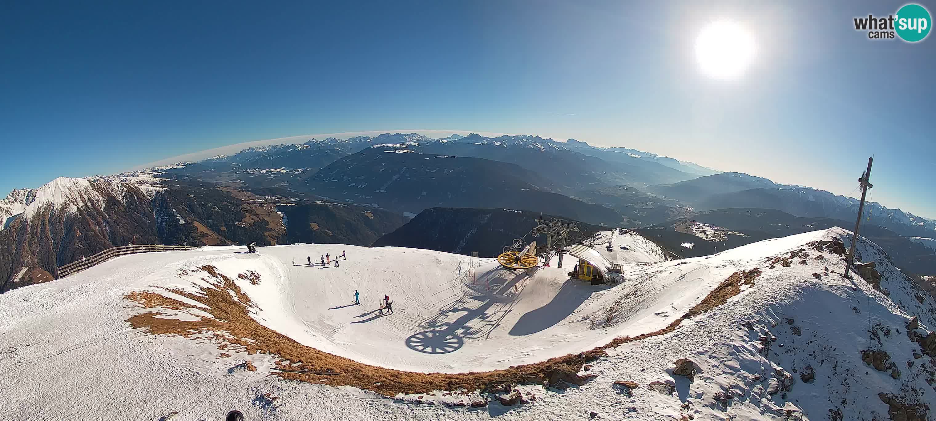 Spletna kamera Gitschlift / sedežnica Gitsch – Zgornja postaja (2.512 m)