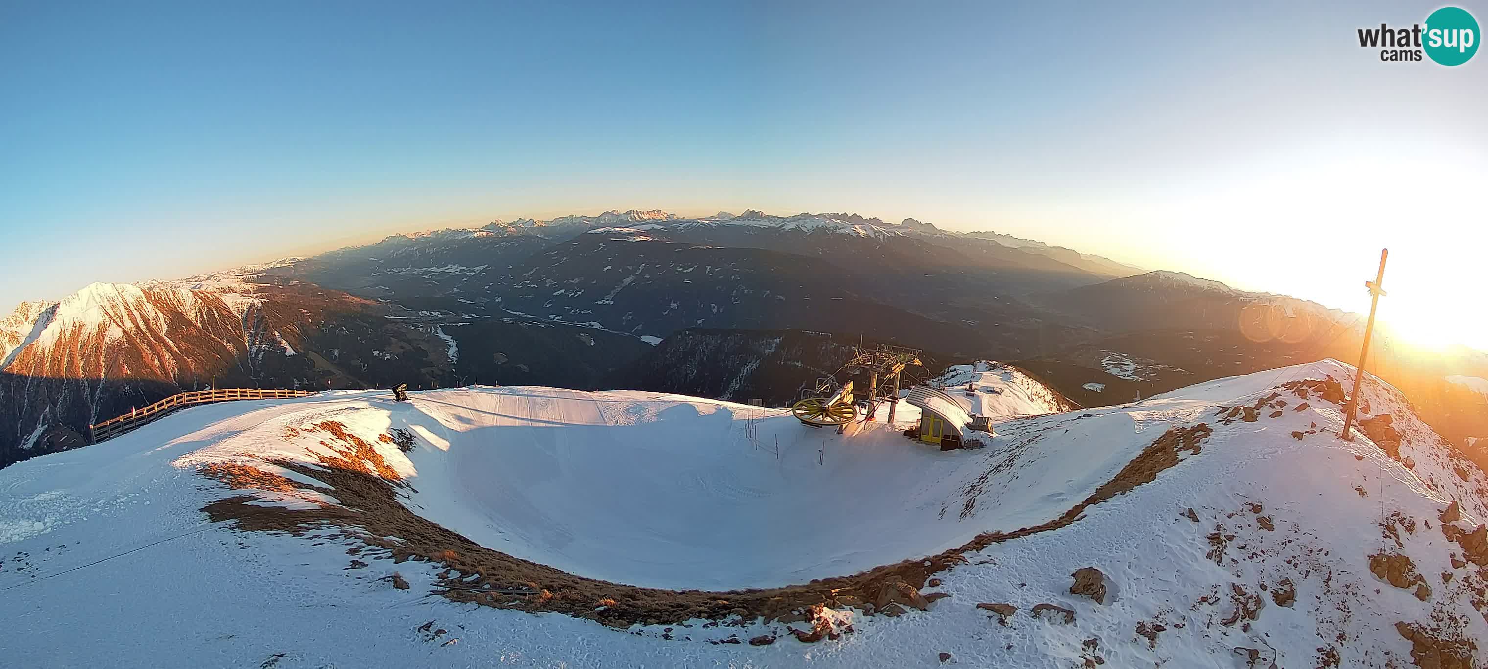 Spletna kamera Gitschlift / sedežnica Gitsch – Zgornja postaja (2.512 m)