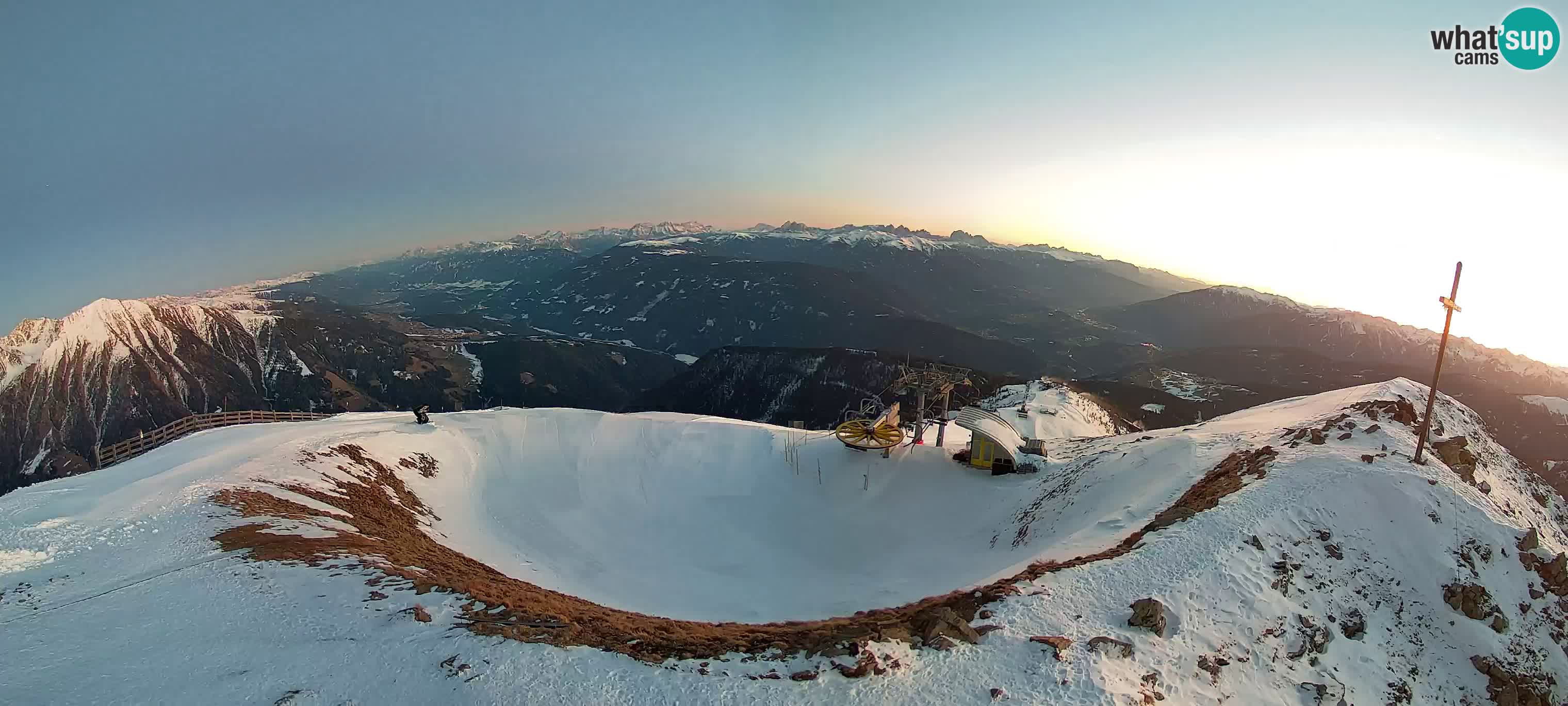 Spletna kamera Gitschlift / sedežnica Gitsch – Zgornja postaja (2.512 m)