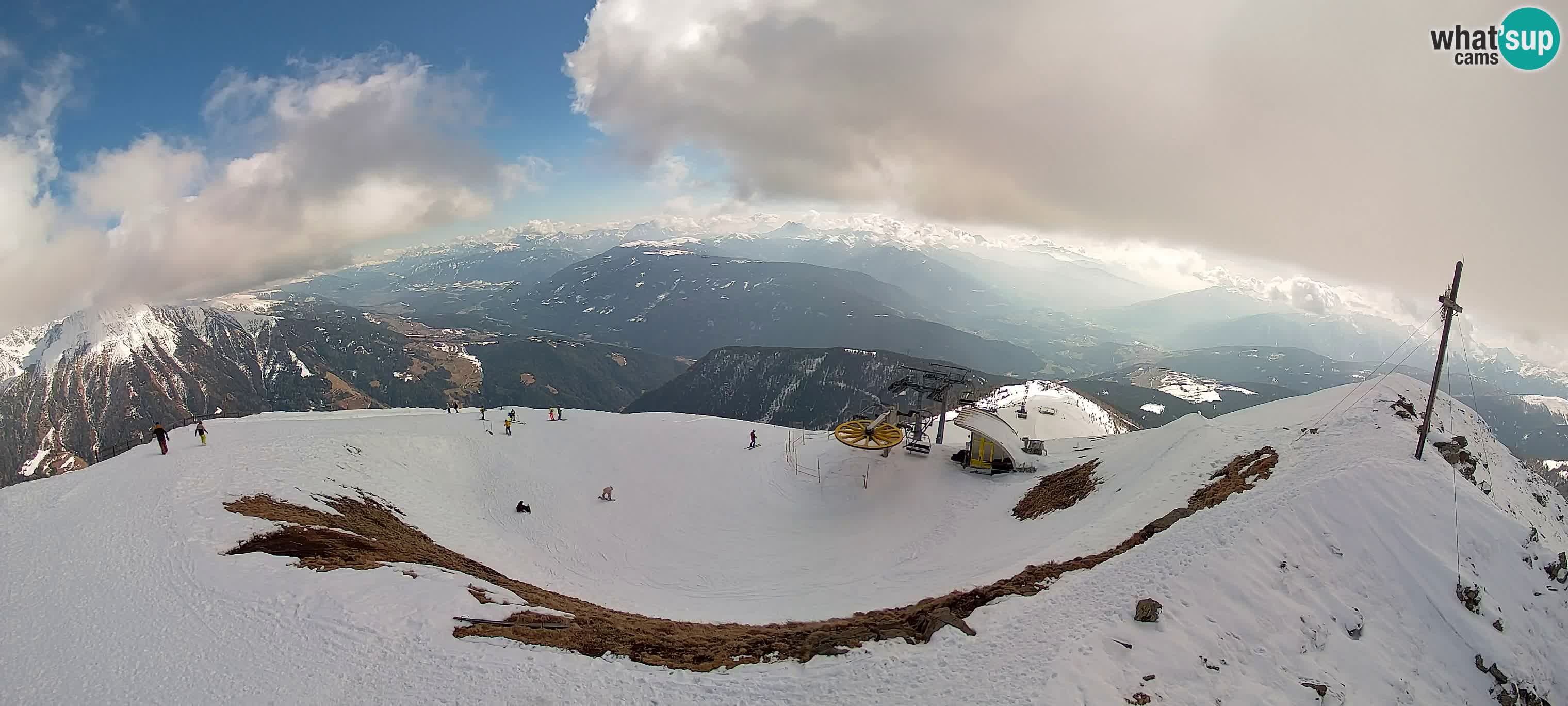 Spletna kamera Gitschlift / sedežnica Gitsch – Zgornja postaja (2.512 m)