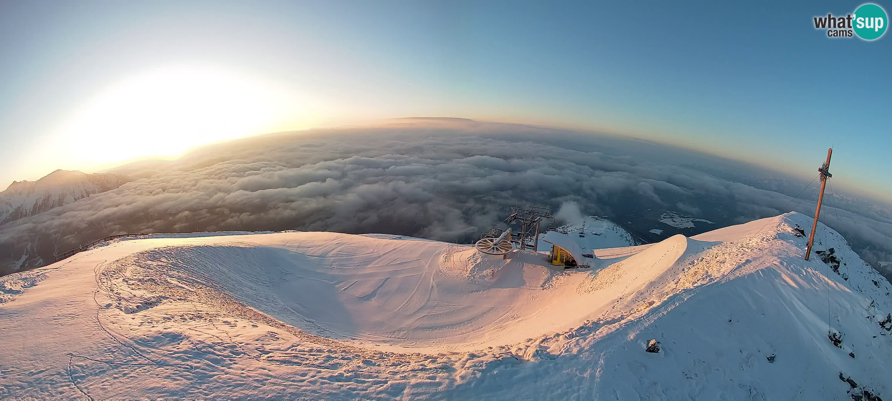 Webcam Gitschlift / telesilla Gitsch – Estación superior (2.512 m)
