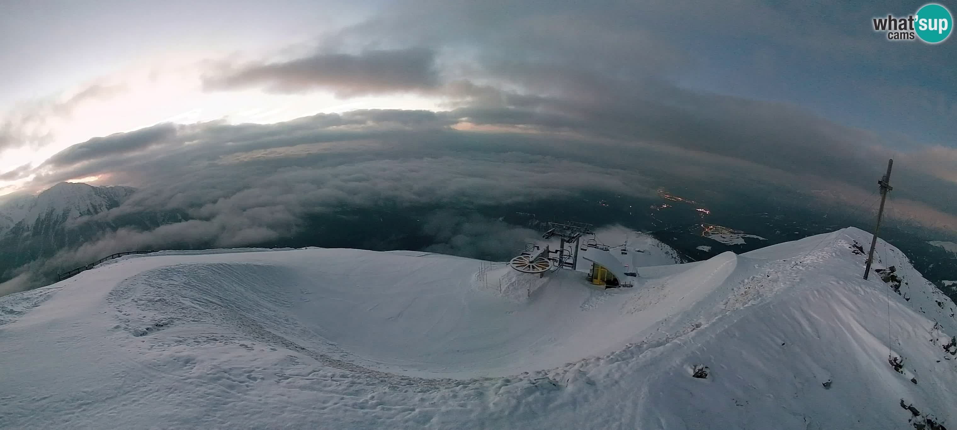 Spletna kamera Gitschlift / sedežnica Gitsch – Zgornja postaja (2.512 m)