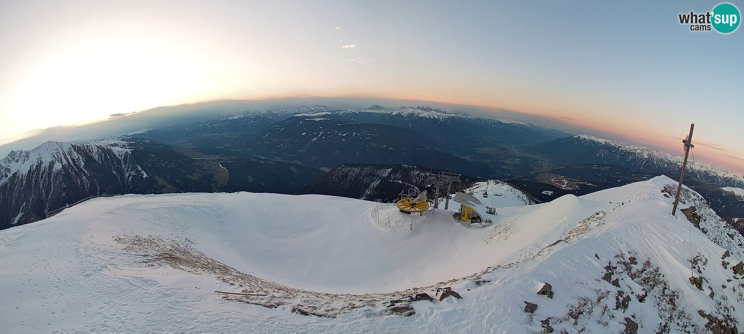 Spletna kamera Gitschlift / sedežnica Gitsch – Zgornja postaja (2.512 m)