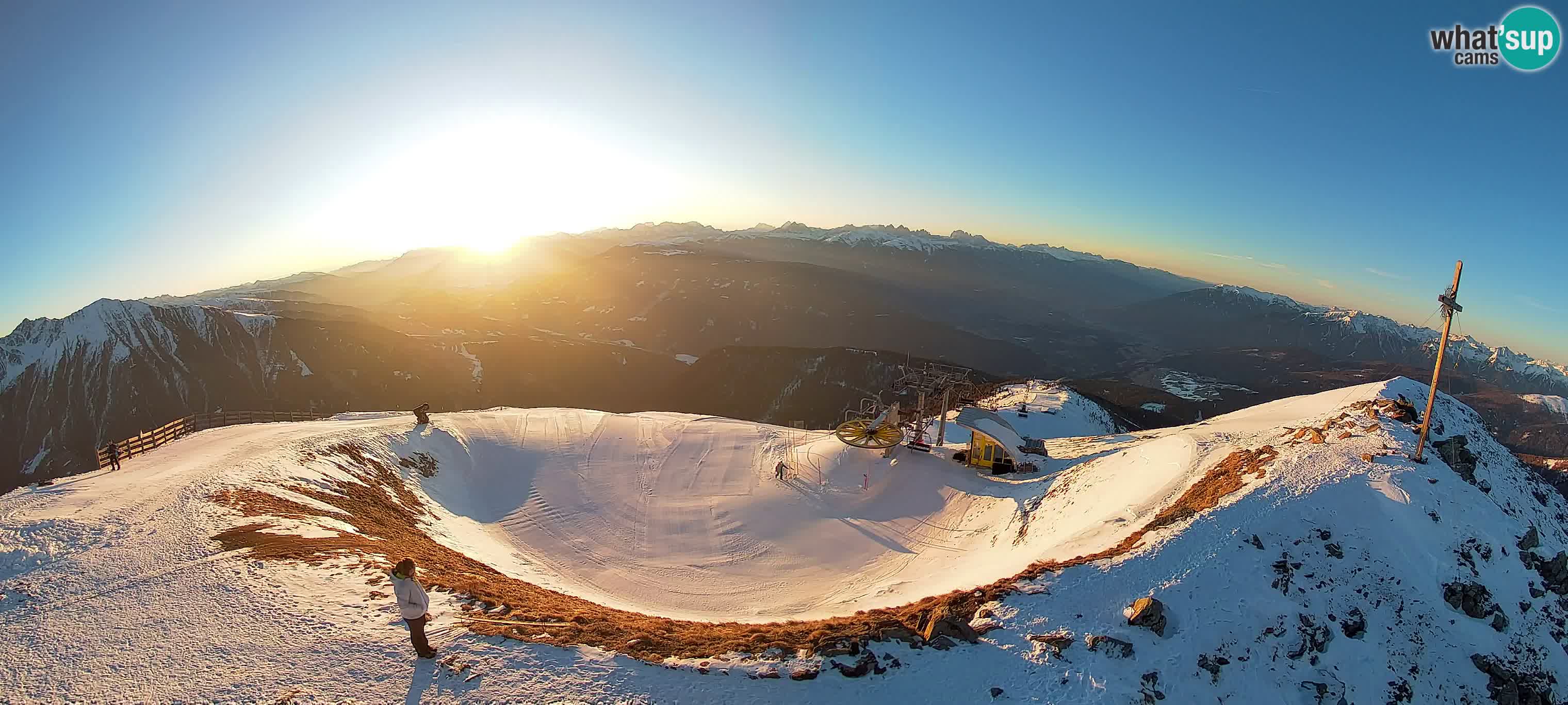 Spletna kamera Gitschlift / sedežnica Gitsch – Zgornja postaja (2.512 m)
