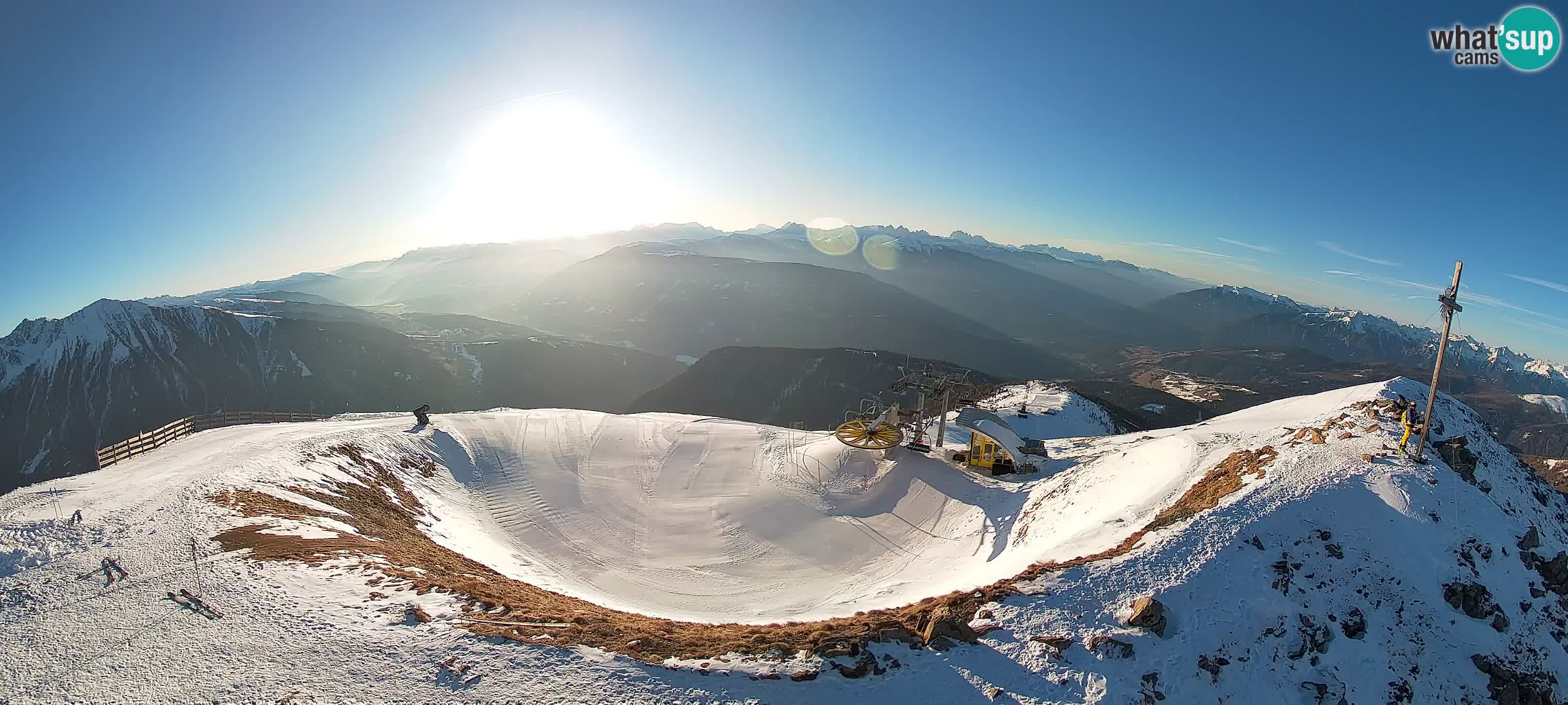 Spletna kamera Gitschlift / sedežnica Gitsch – Zgornja postaja (2.512 m)