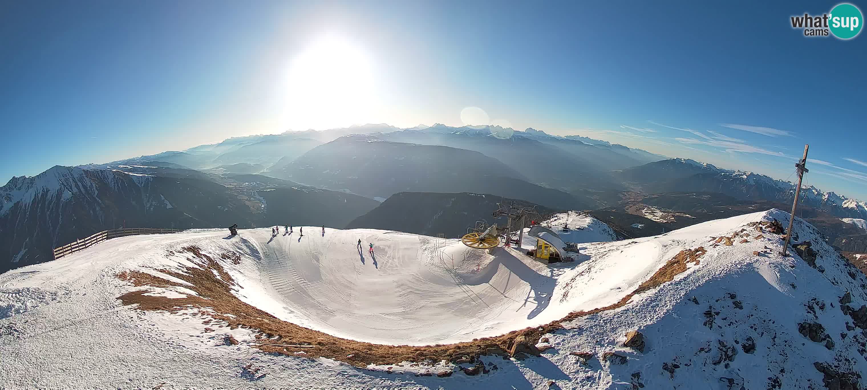 Spletna kamera Gitschlift / sedežnica Gitsch – Zgornja postaja (2.512 m)