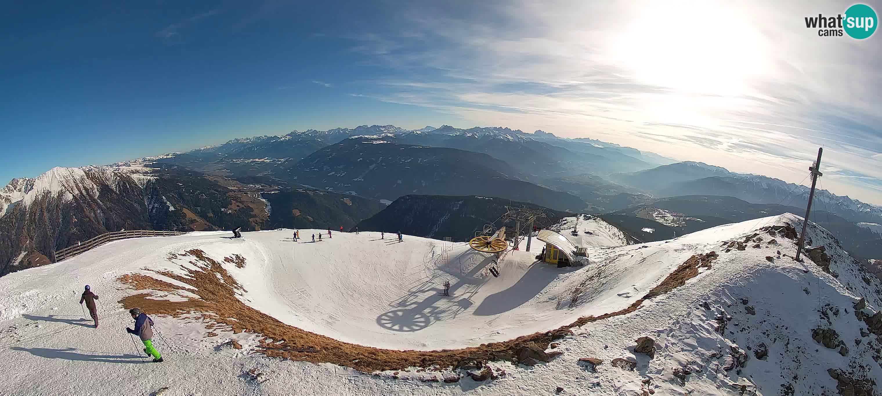 Spletna kamera Gitschlift / sedežnica Gitsch – Zgornja postaja (2.512 m)