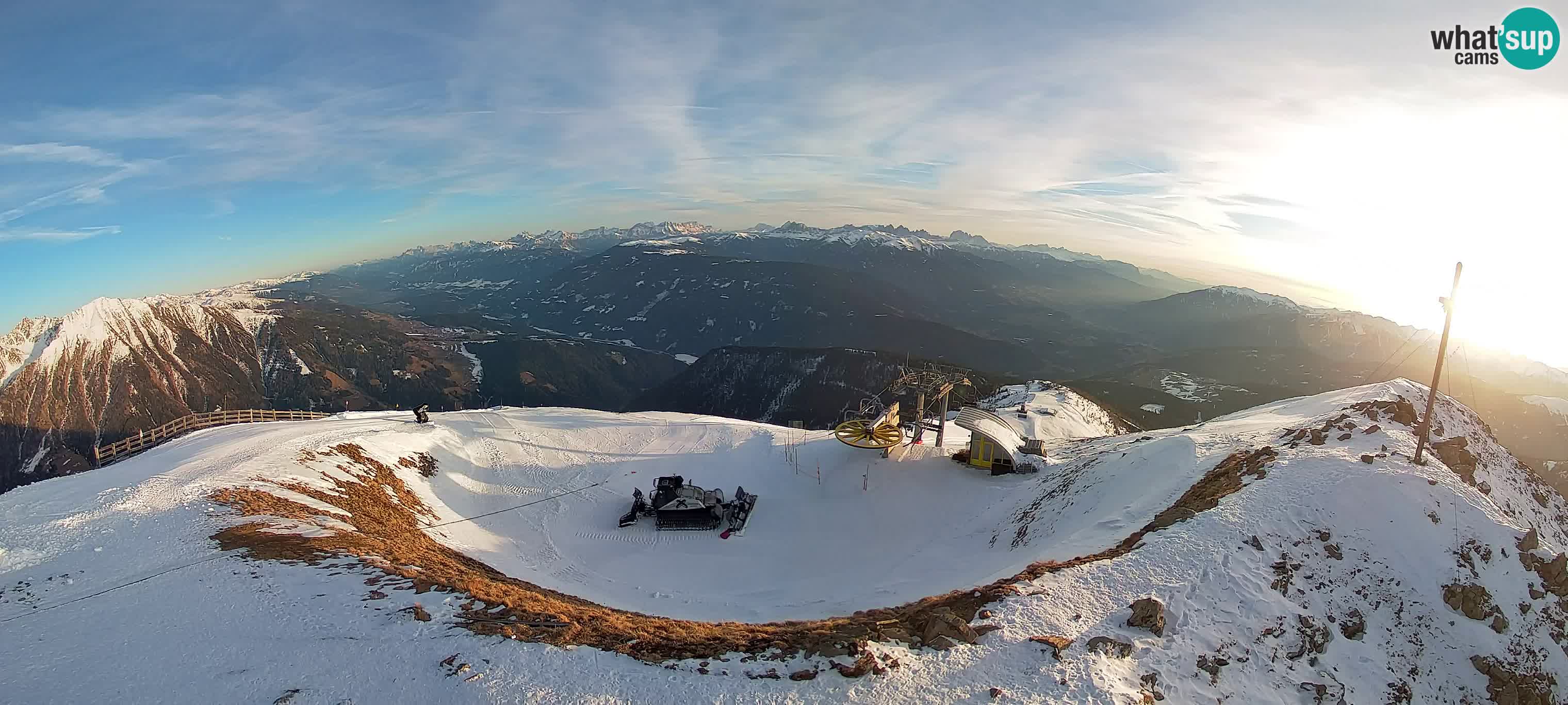 Spletna kamera Gitschlift / sedežnica Gitsch – Zgornja postaja (2.512 m)