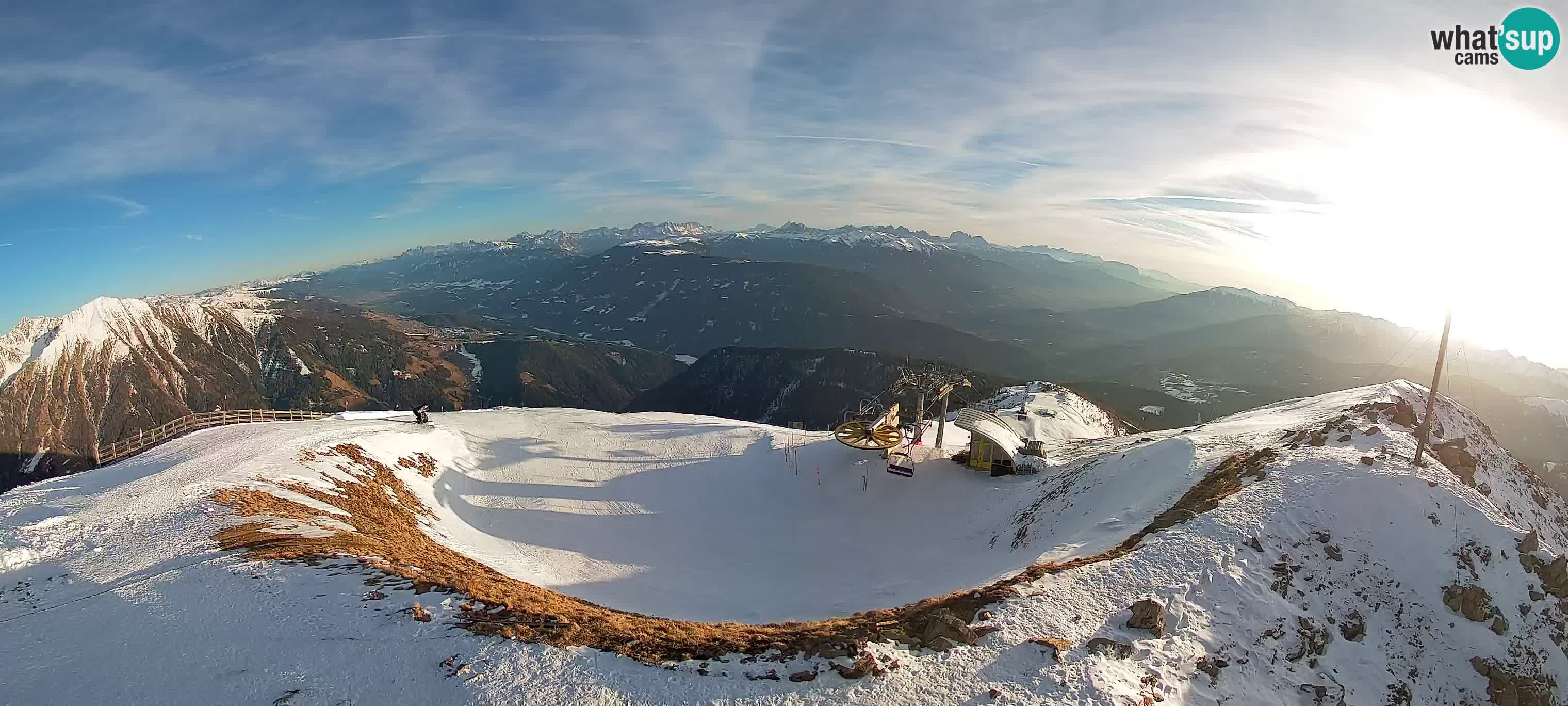 Spletna kamera Gitschlift / sedežnica Gitsch – Zgornja postaja (2.512 m)