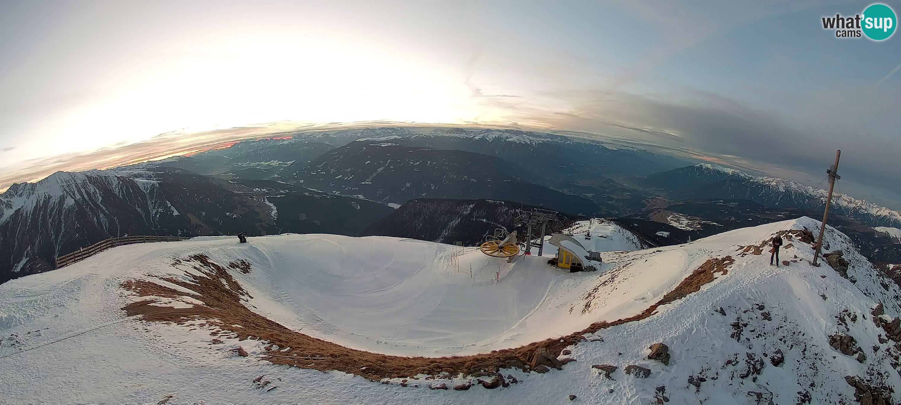 Spletna kamera Gitschlift / sedežnica Gitsch – Zgornja postaja (2.512 m)