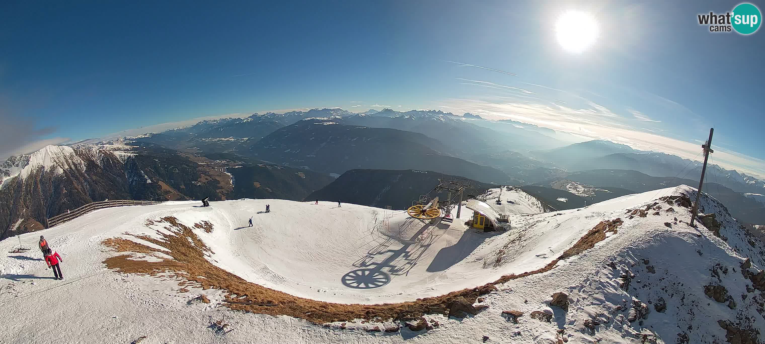 Spletna kamera Gitschlift / sedežnica Gitsch – Zgornja postaja (2.512 m)