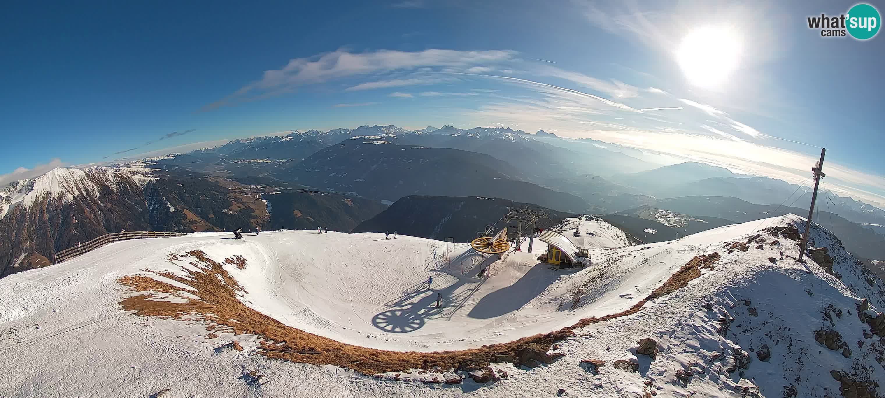 Spletna kamera Gitschlift / sedežnica Gitsch – Zgornja postaja (2.512 m)