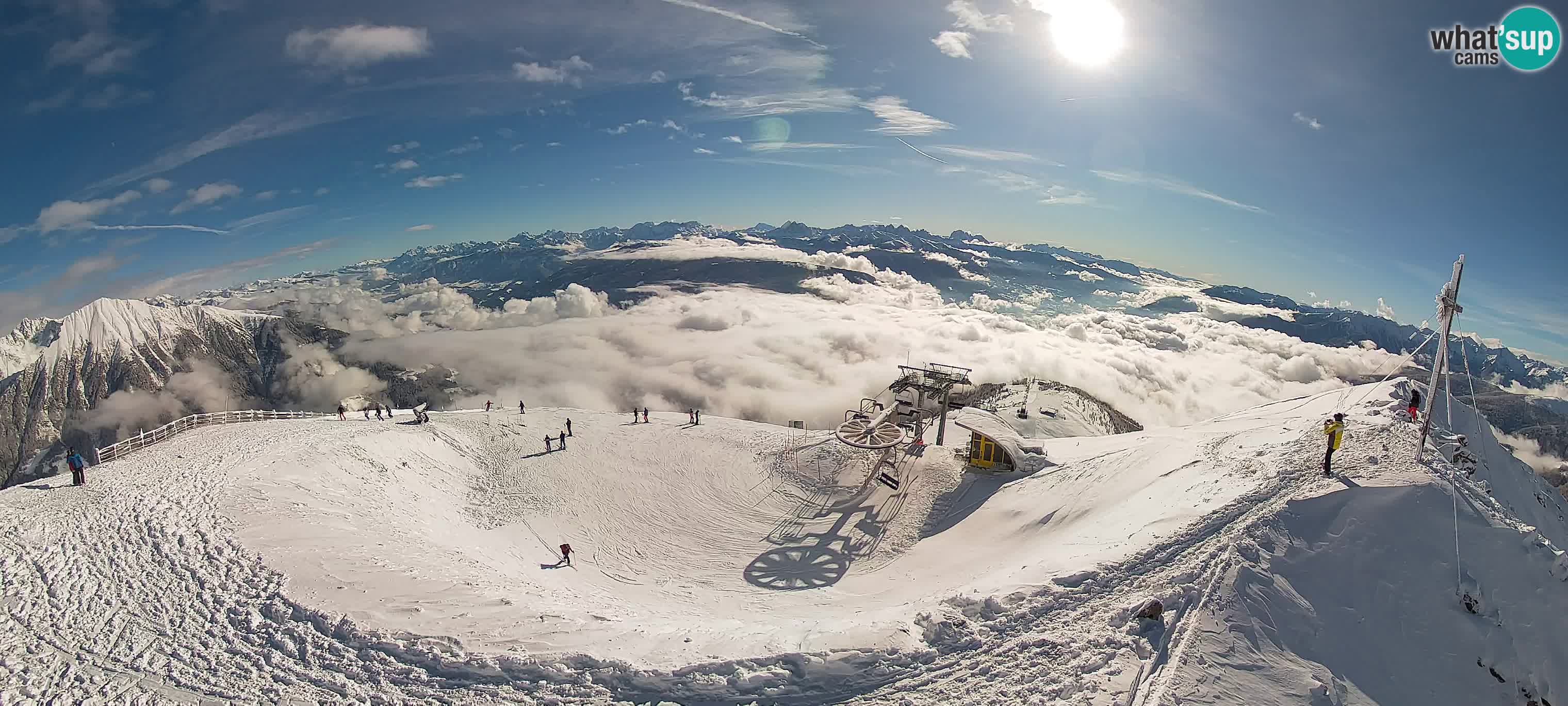 Spletna kamera Gitschlift / sedežnica Gitsch – Zgornja postaja (2.512 m)