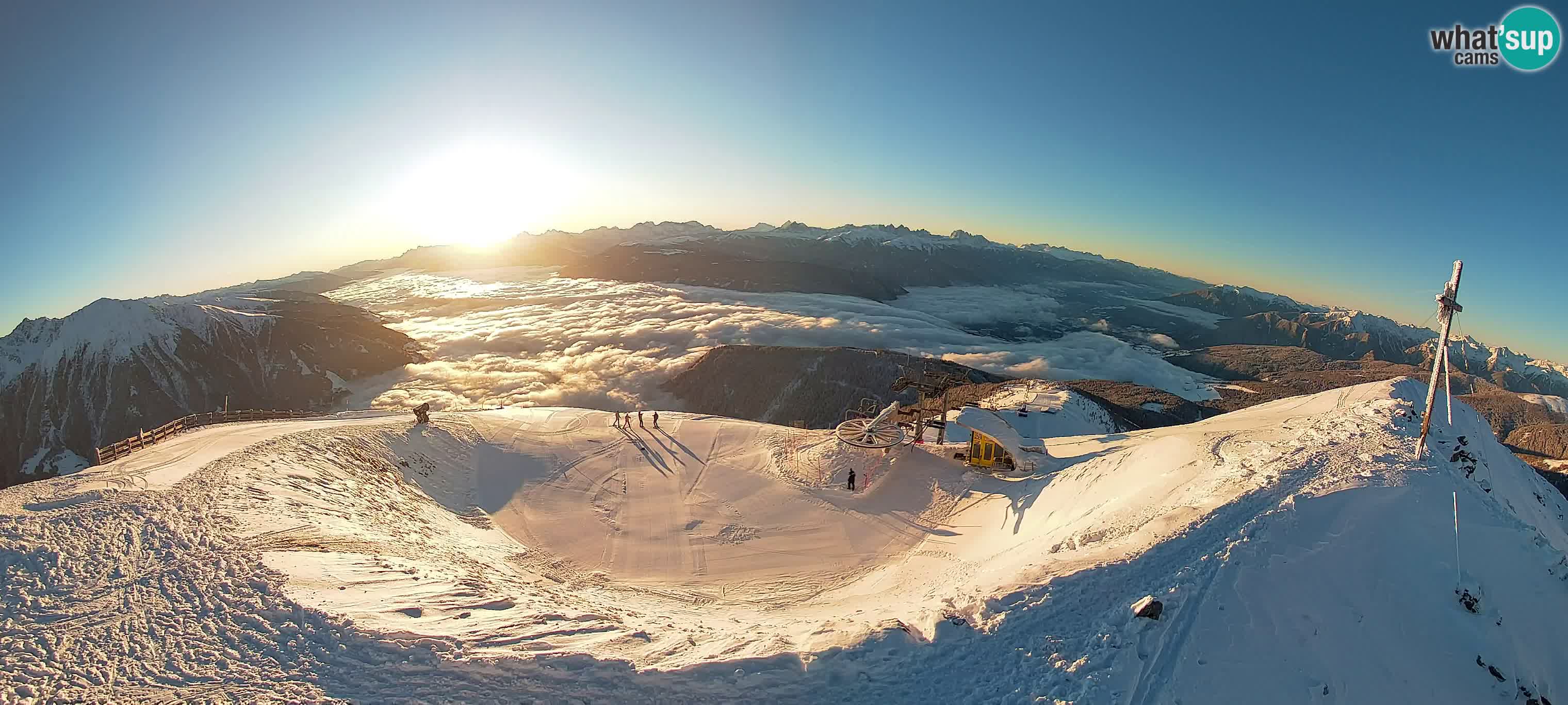 Spletna kamera Gitschlift / sedežnica Gitsch – Zgornja postaja (2.512 m)