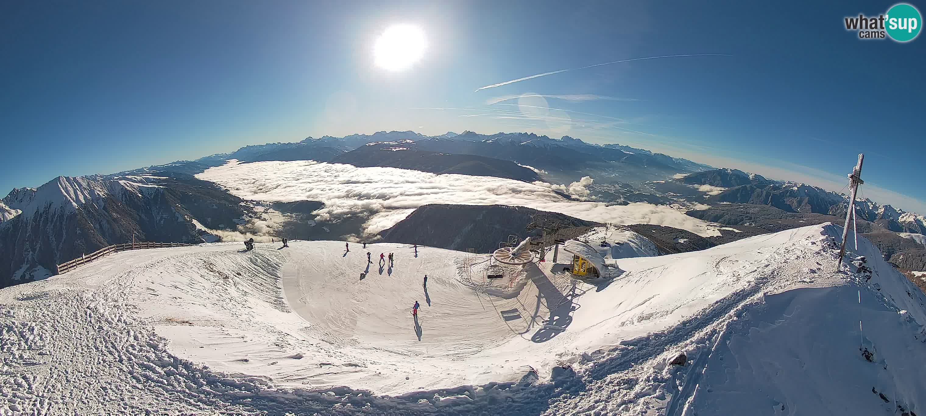 Spletna kamera Gitschlift / sedežnica Gitsch – Zgornja postaja (2.512 m)