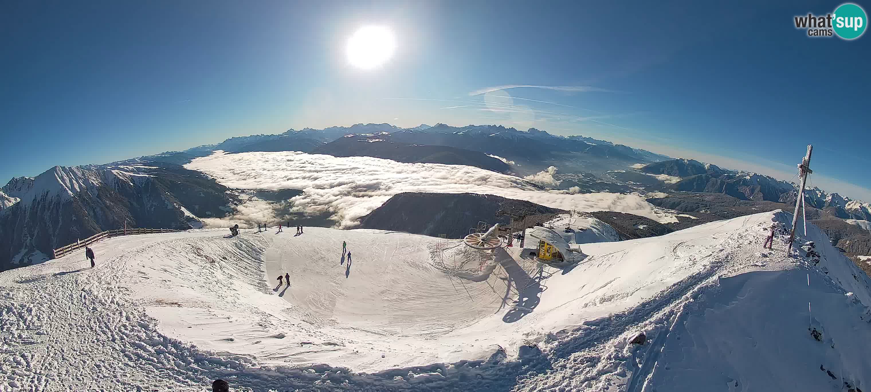 Spletna kamera Gitschlift / sedežnica Gitsch – Zgornja postaja (2.512 m)