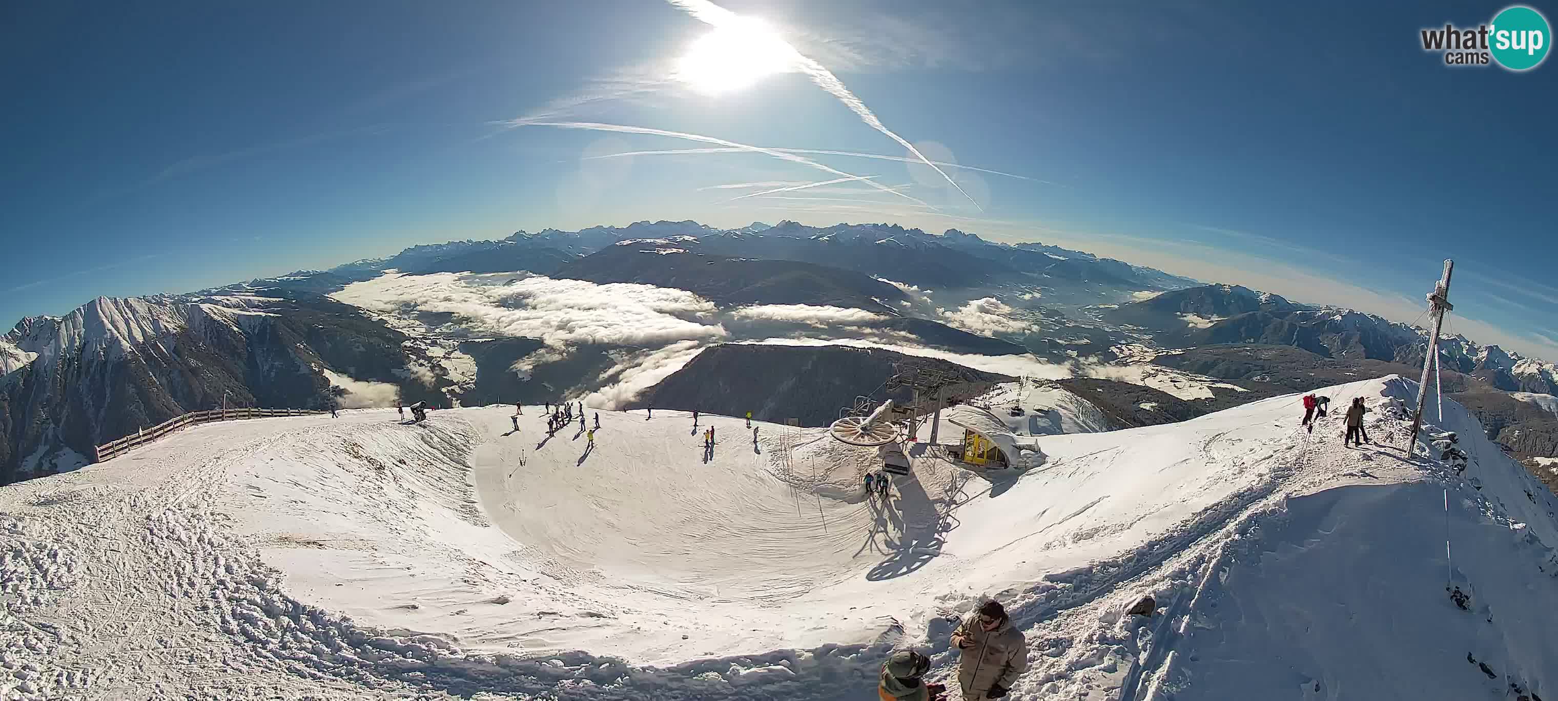 Spletna kamera Gitschlift / sedežnica Gitsch – Zgornja postaja (2.512 m)