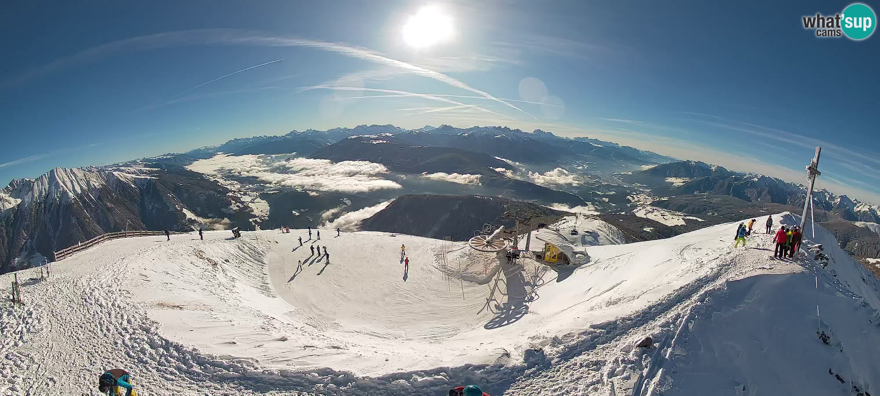 Spletna kamera Gitschlift / sedežnica Gitsch – Zgornja postaja (2.512 m)
