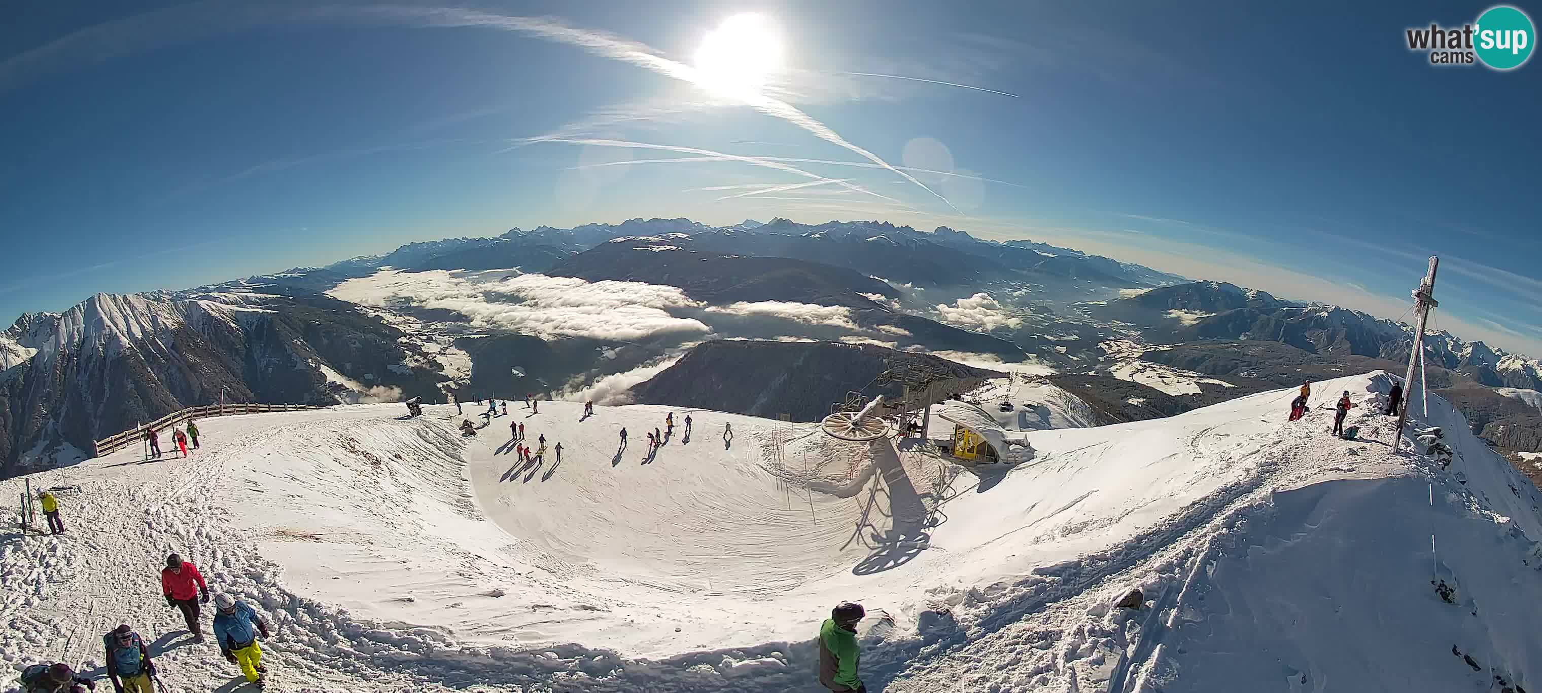 Spletna kamera Gitschlift / sedežnica Gitsch – Zgornja postaja (2.512 m)