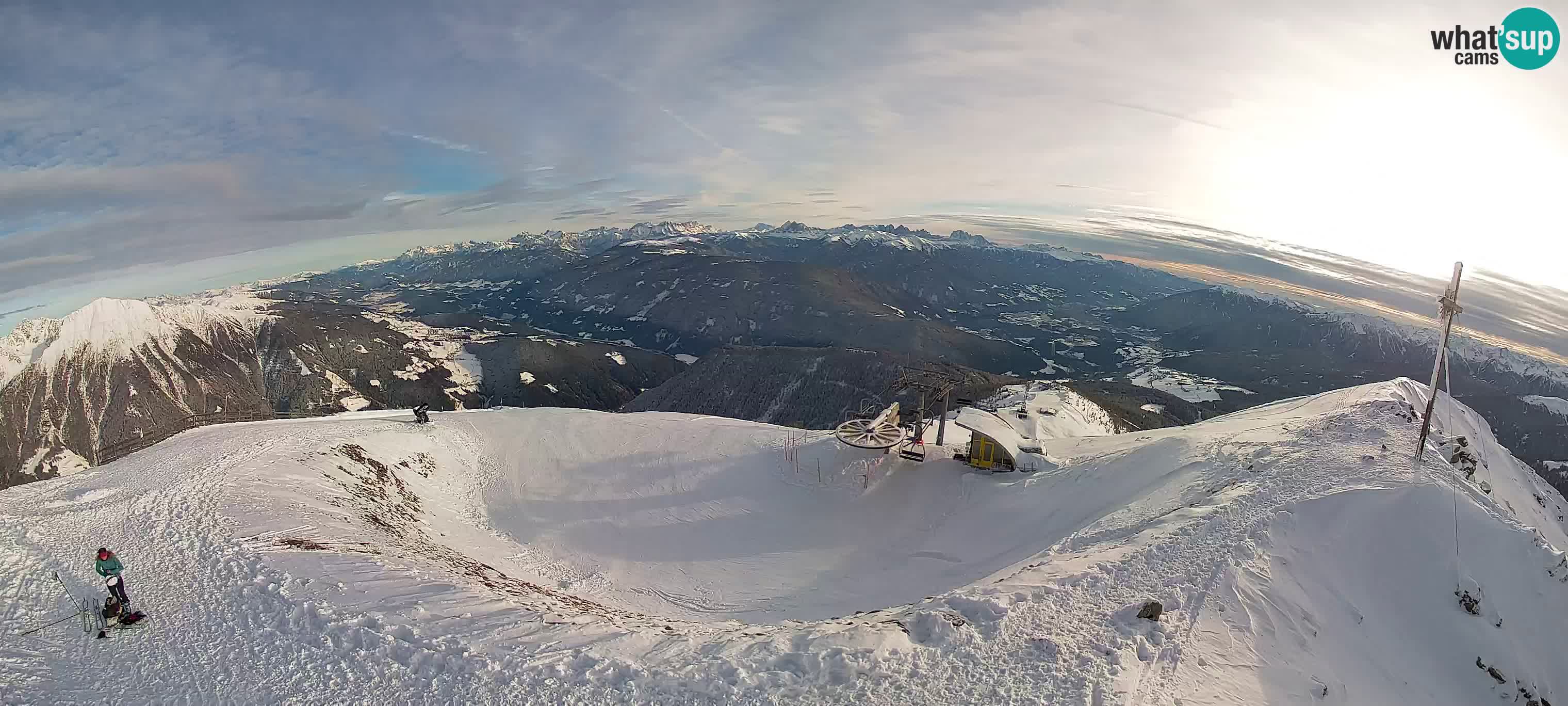 Spletna kamera Gitschlift / sedežnica Gitsch – Zgornja postaja (2.512 m)