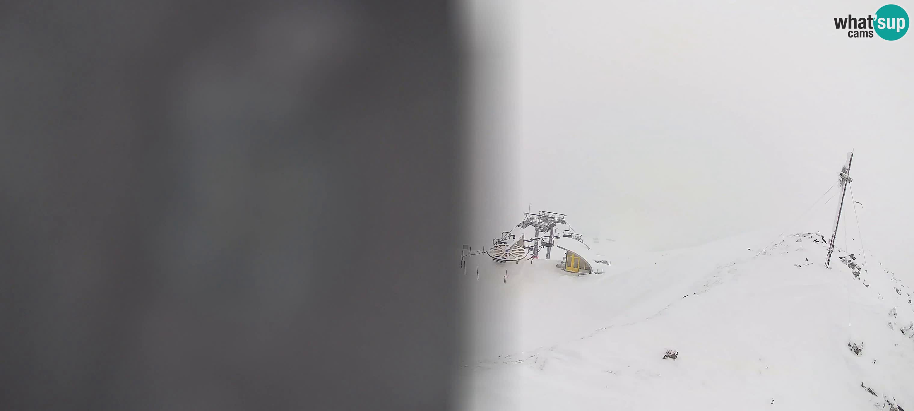 Spletna kamera Gitschlift / sedežnica Gitsch – Zgornja postaja (2.512 m)