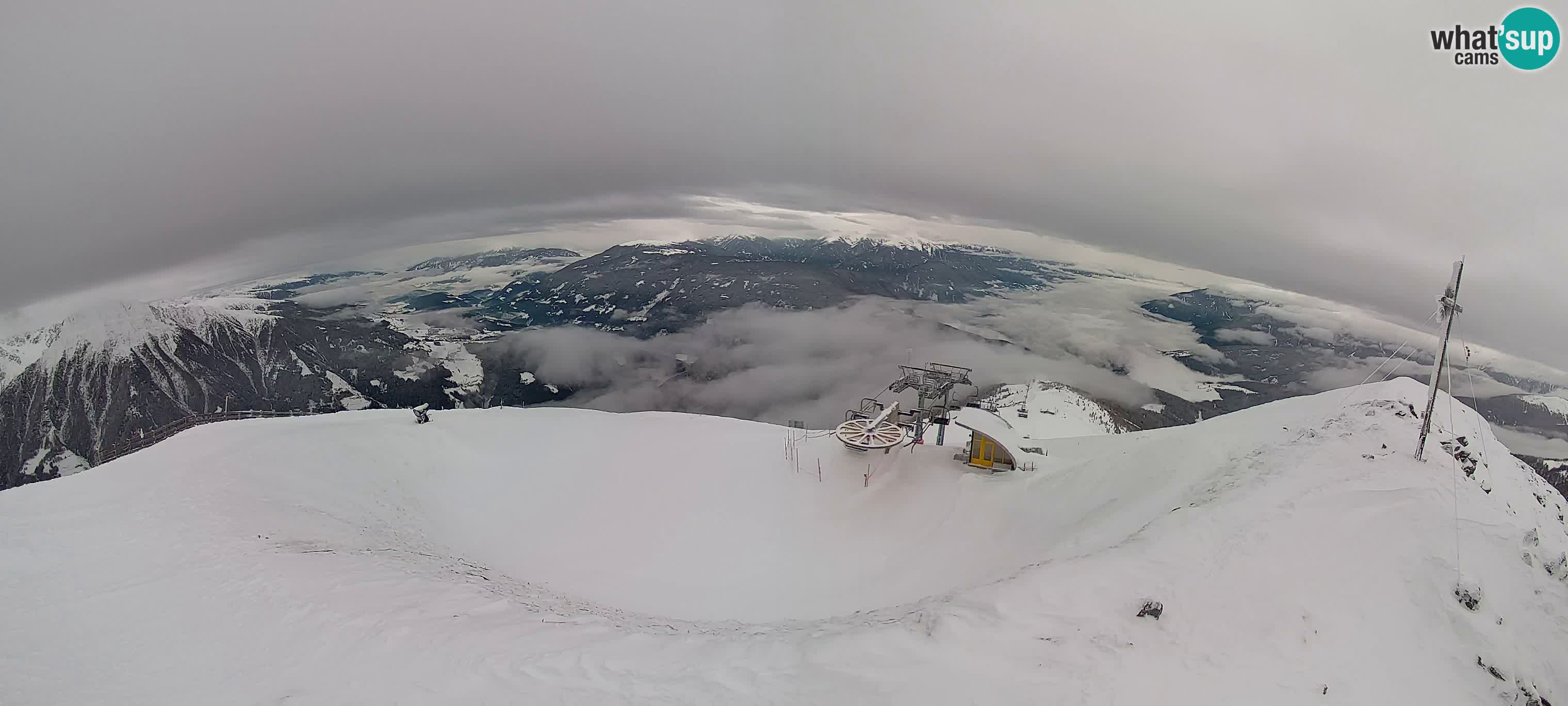 Spletna kamera Gitschlift / sedežnica Gitsch – Zgornja postaja (2.512 m)
