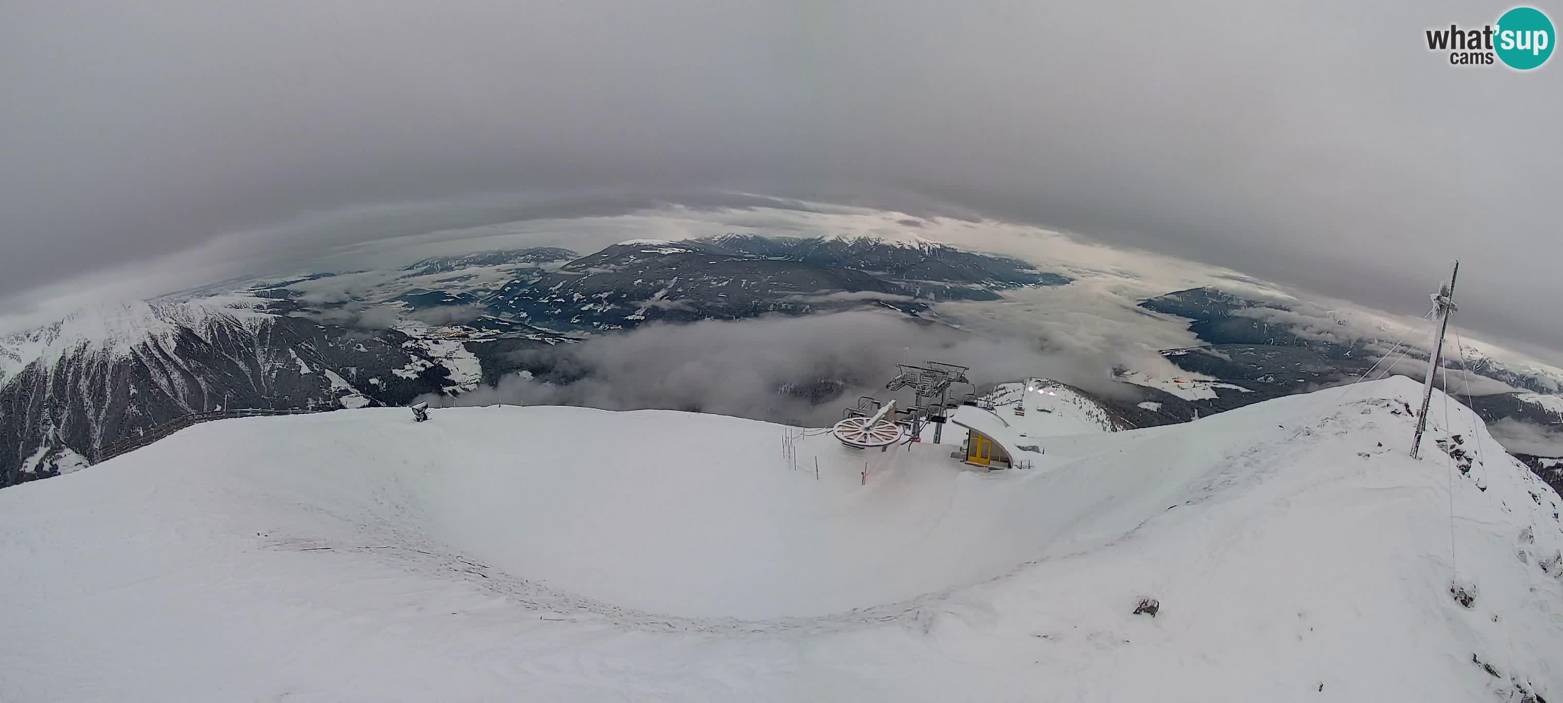 Spletna kamera Gitschlift / sedežnica Gitsch – Zgornja postaja (2.512 m)