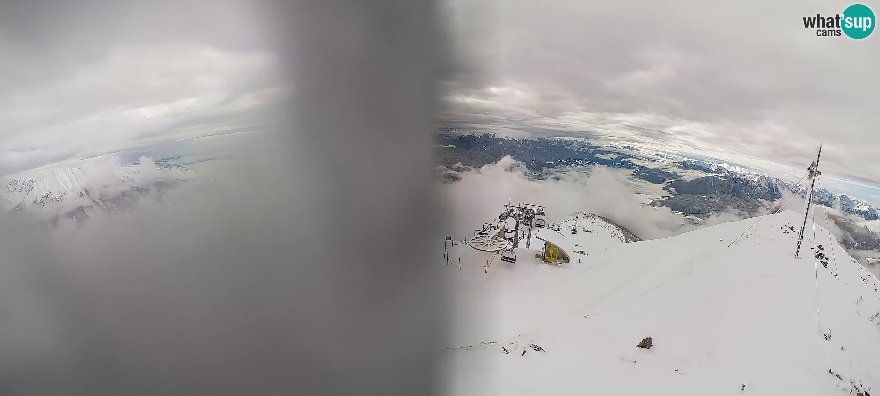 Spletna kamera Gitschlift / sedežnica Gitsch – Zgornja postaja (2.512 m)