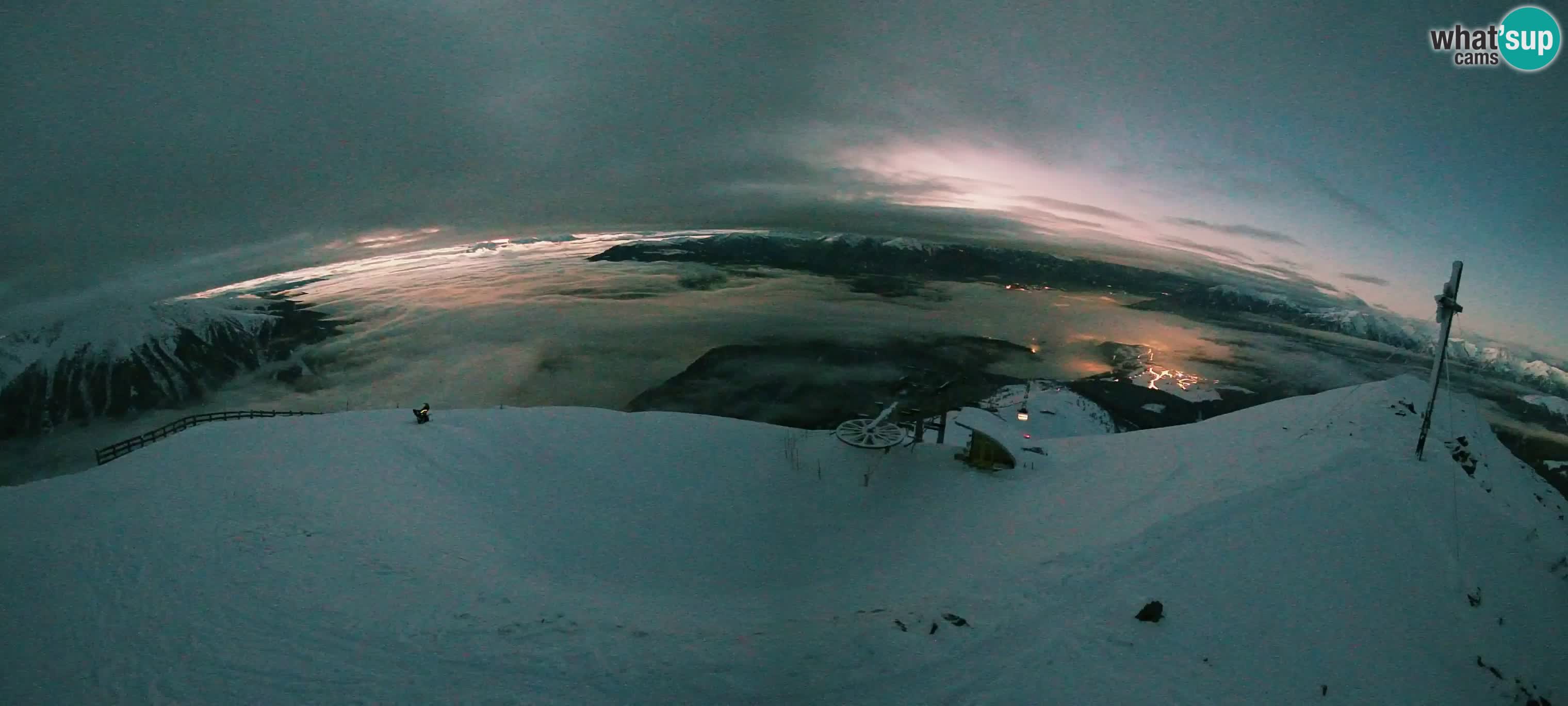 Spletna kamera Gitschlift / sedežnica Gitsch – Zgornja postaja (2.512 m)