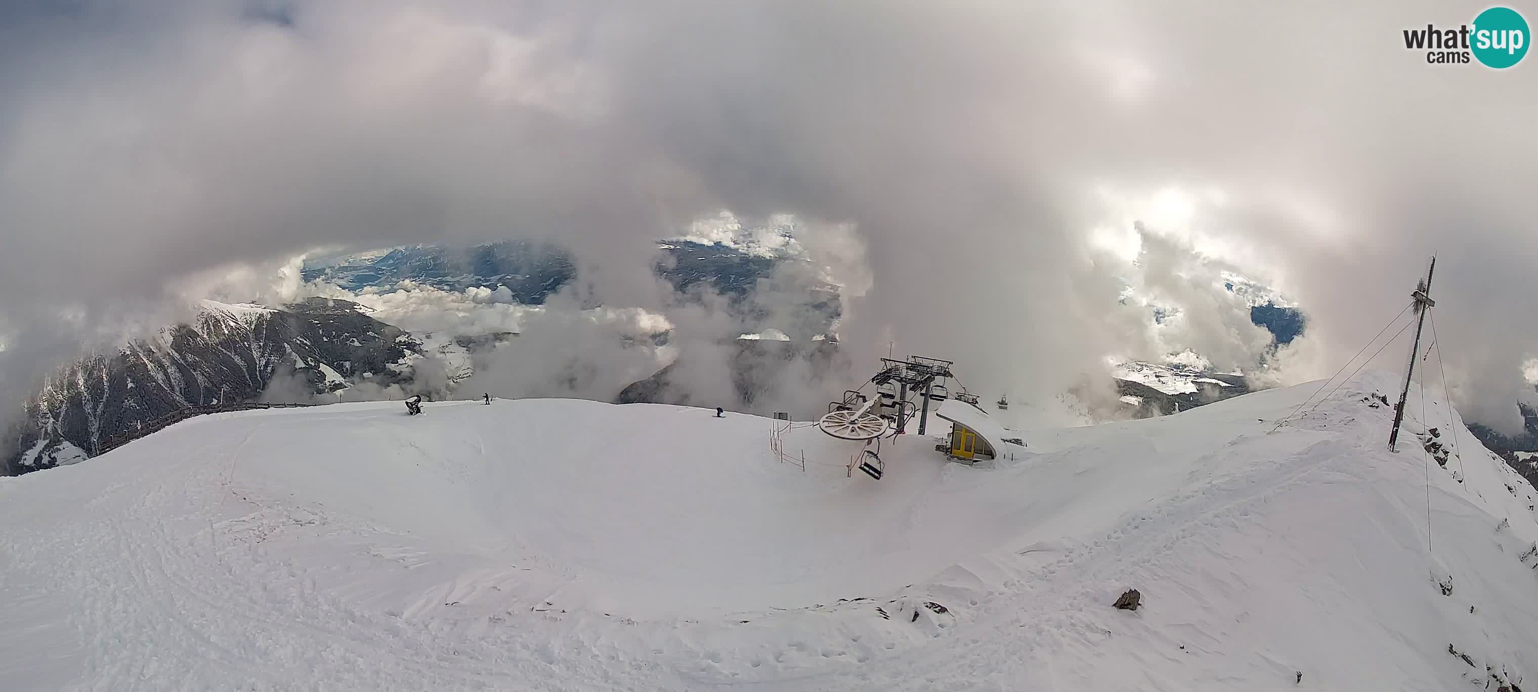 Spletna kamera Gitschlift / sedežnica Gitsch – Zgornja postaja (2.512 m)
