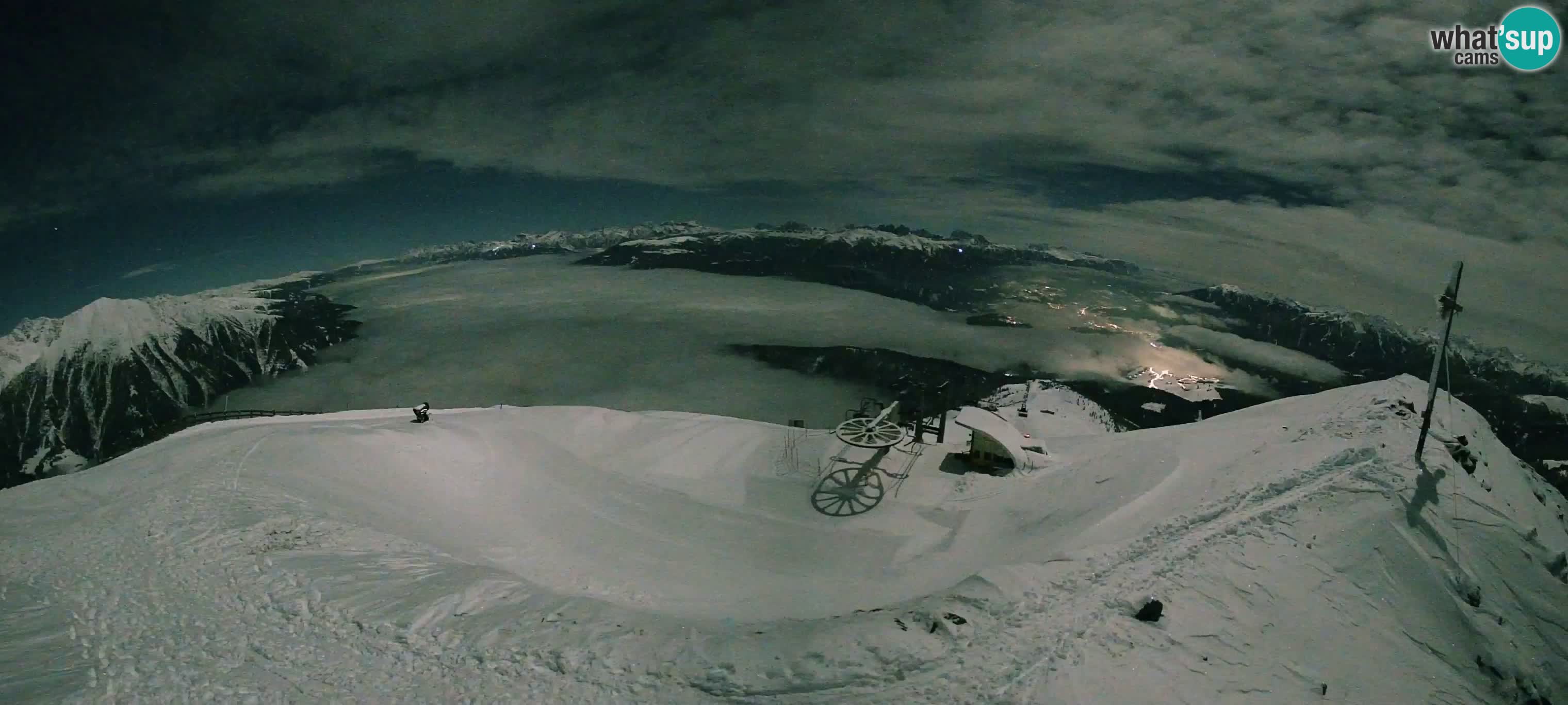 Spletna kamera Gitschlift / sedežnica Gitsch – Zgornja postaja (2.512 m)