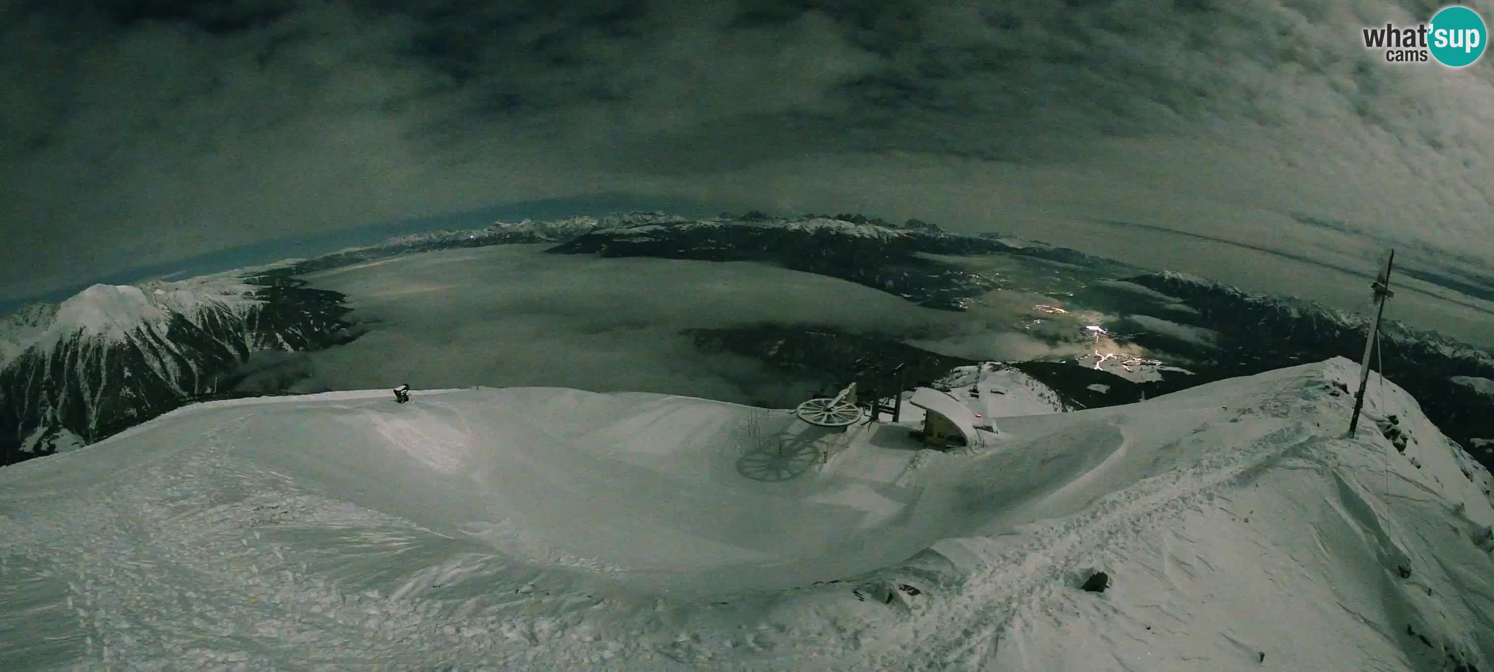 Spletna kamera Gitschlift / sedežnica Gitsch – Zgornja postaja (2.512 m)