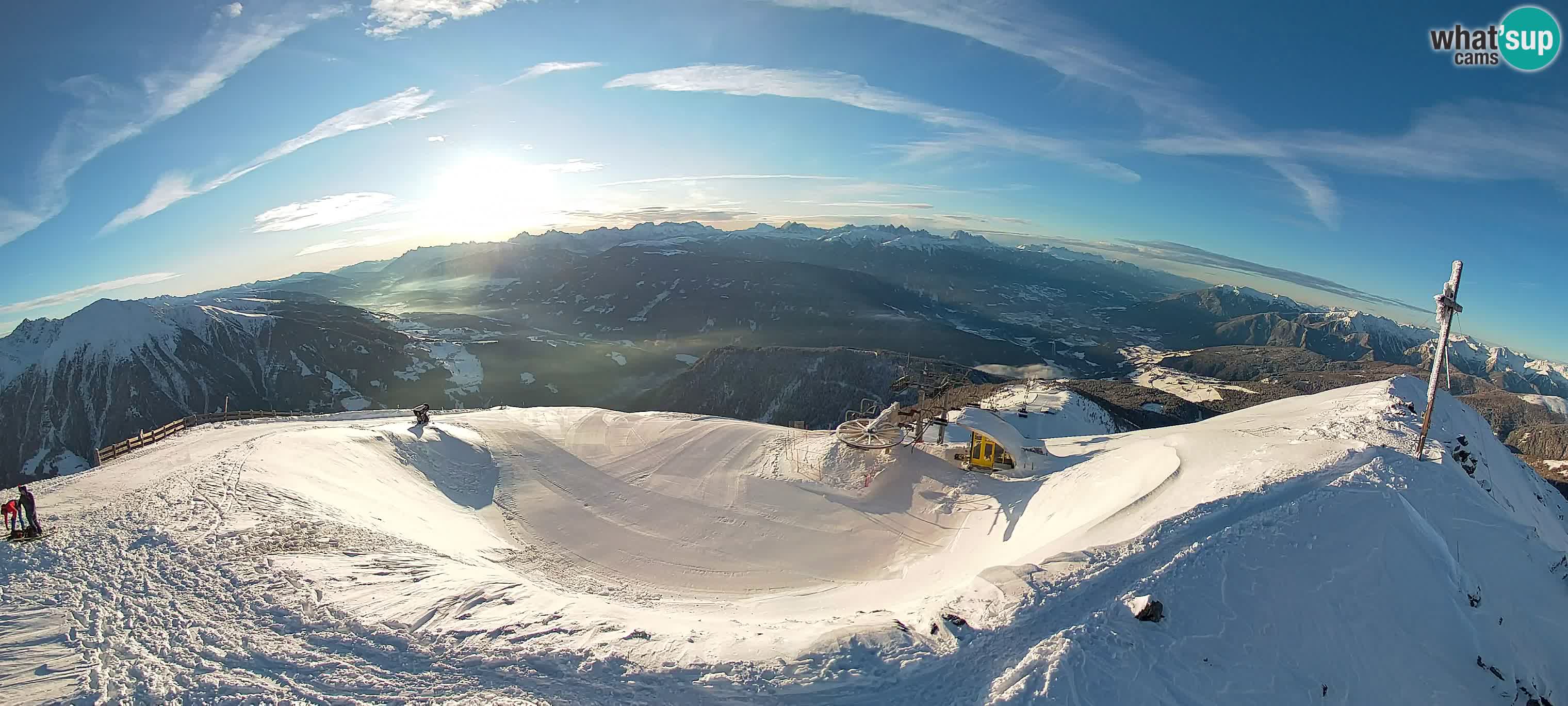Spletna kamera Gitschlift / sedežnica Gitsch – Zgornja postaja (2.512 m)