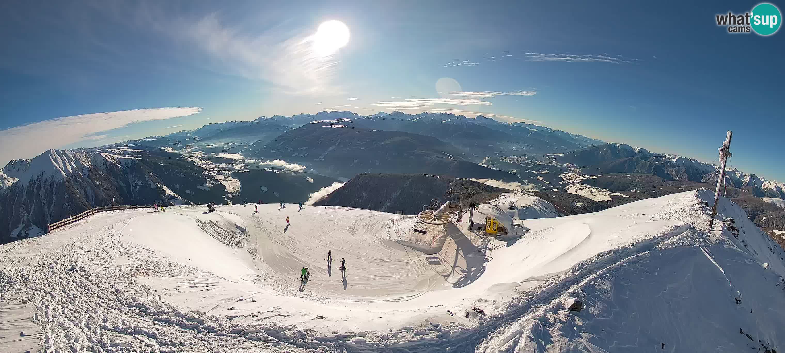 Spletna kamera Gitschlift / sedežnica Gitsch – Zgornja postaja (2.512 m)