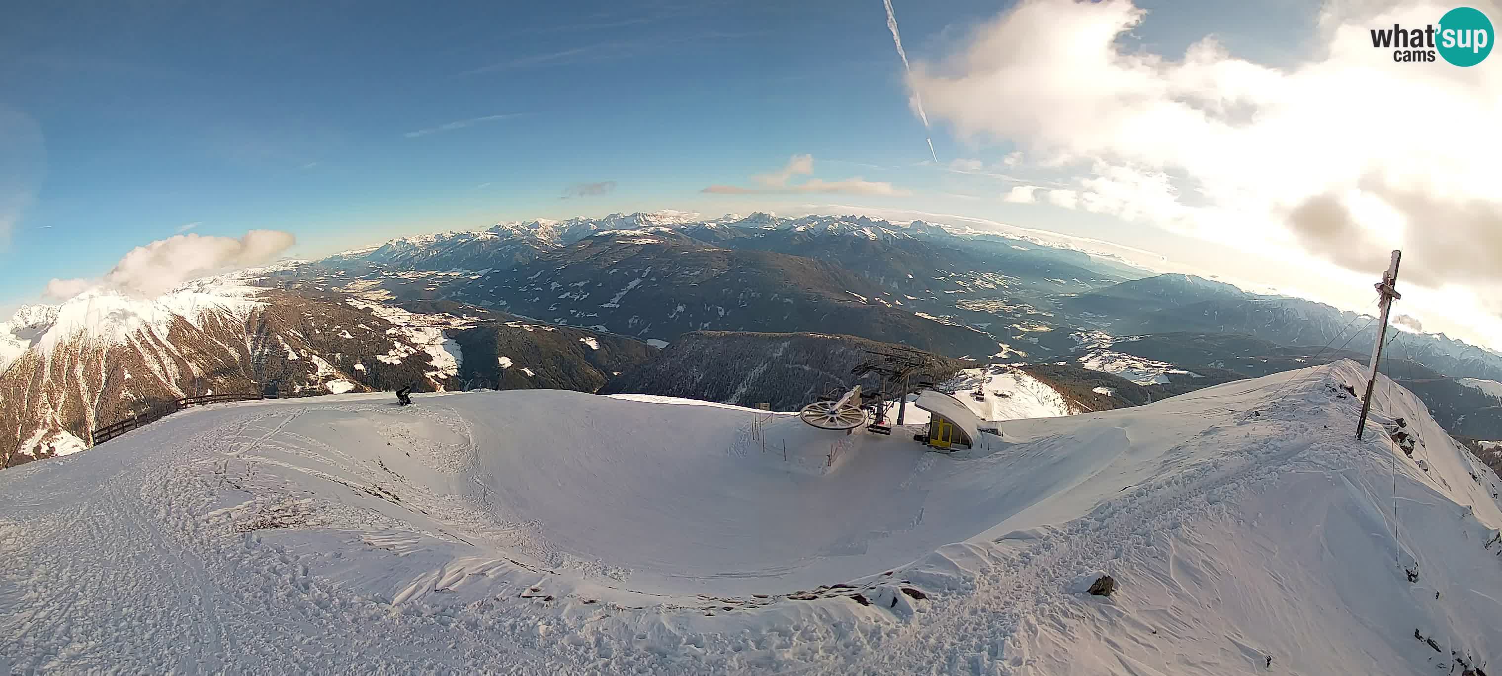 Spletna kamera Gitschlift / sedežnica Gitsch – Zgornja postaja (2.512 m)