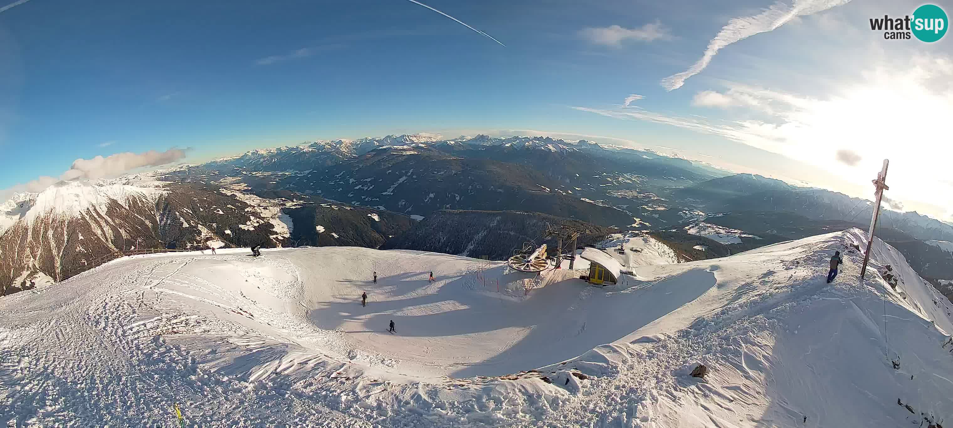 Spletna kamera Gitschlift / sedežnica Gitsch – Zgornja postaja (2.512 m)
