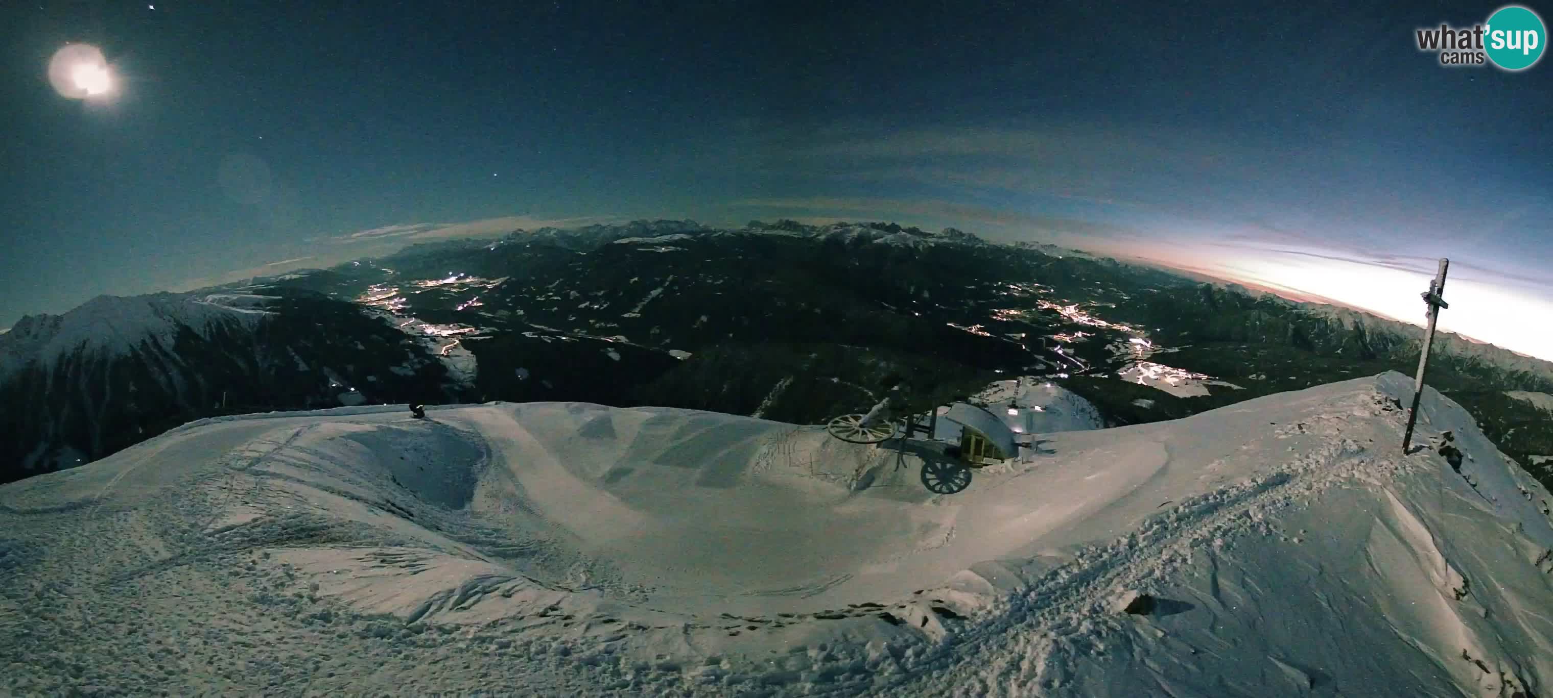 Spletna kamera Gitschlift / sedežnica Gitsch – Zgornja postaja (2.512 m)