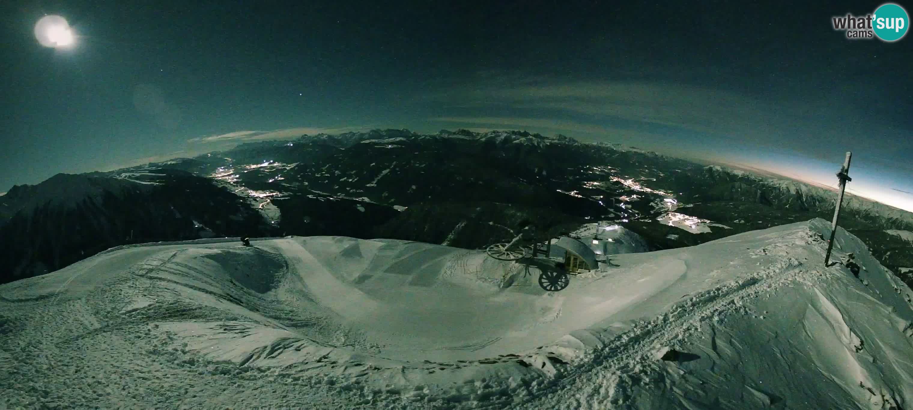 Spletna kamera Gitschlift / sedežnica Gitsch – Zgornja postaja (2.512 m)