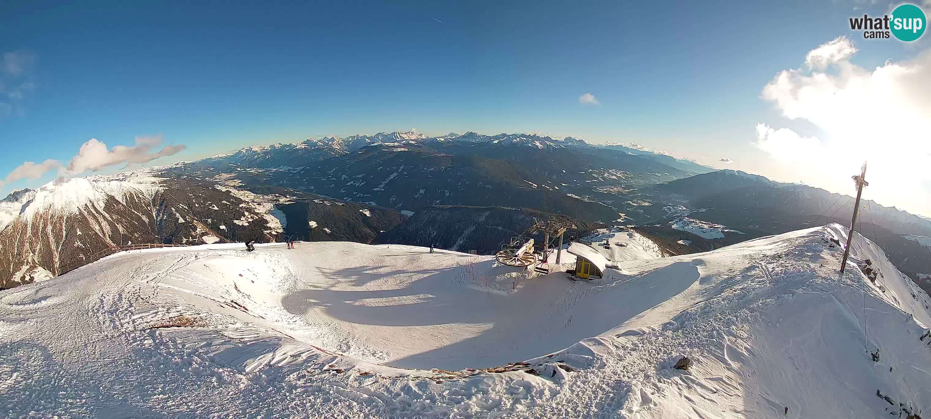 Spletna kamera Gitschlift / sedežnica Gitsch – Zgornja postaja (2.512 m)