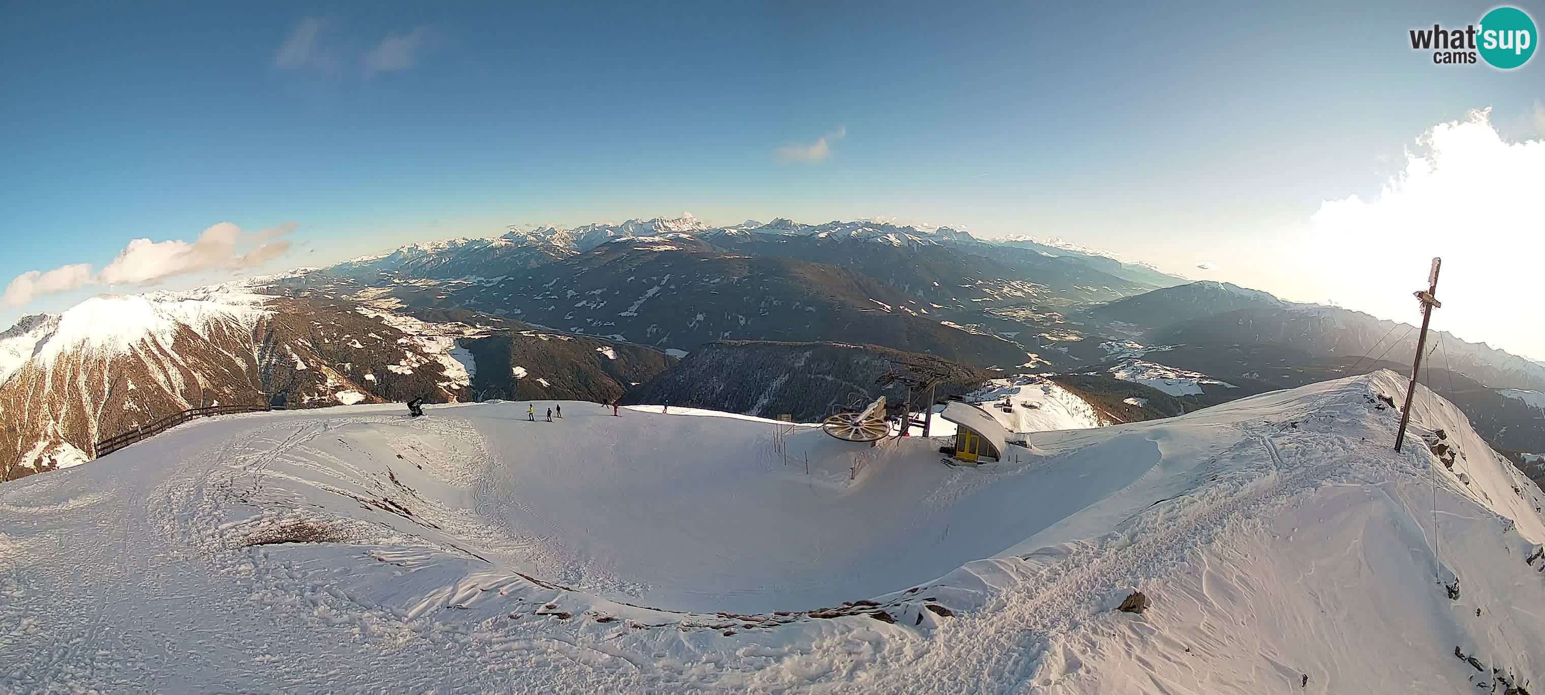 Spletna kamera Gitschlift / sedežnica Gitsch – Zgornja postaja (2.512 m)