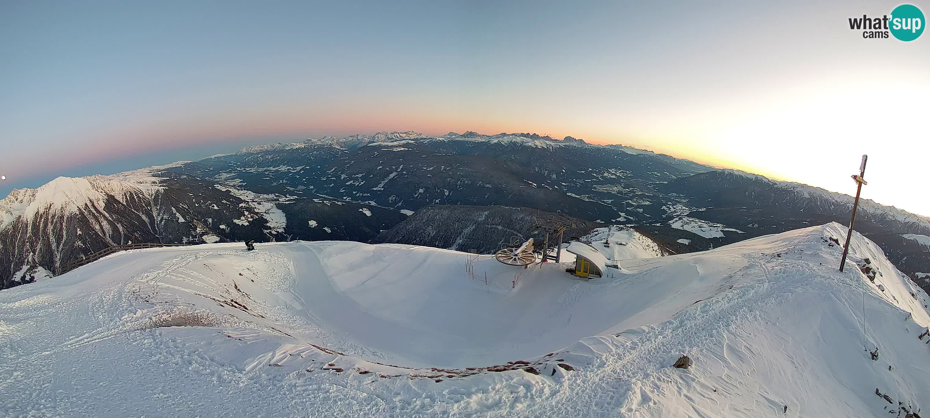 Spletna kamera Gitschlift / sedežnica Gitsch – Zgornja postaja (2.512 m)