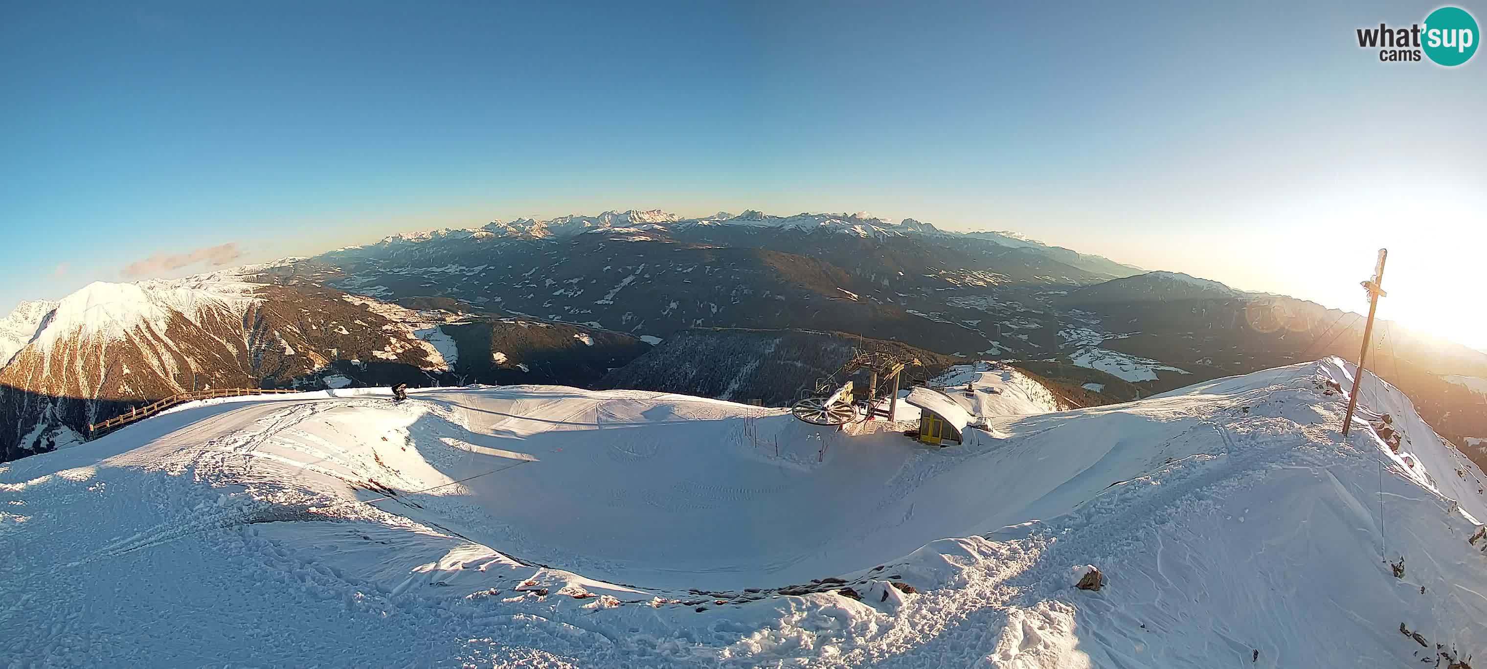 Spletna kamera Gitschlift / sedežnica Gitsch – Zgornja postaja (2.512 m)