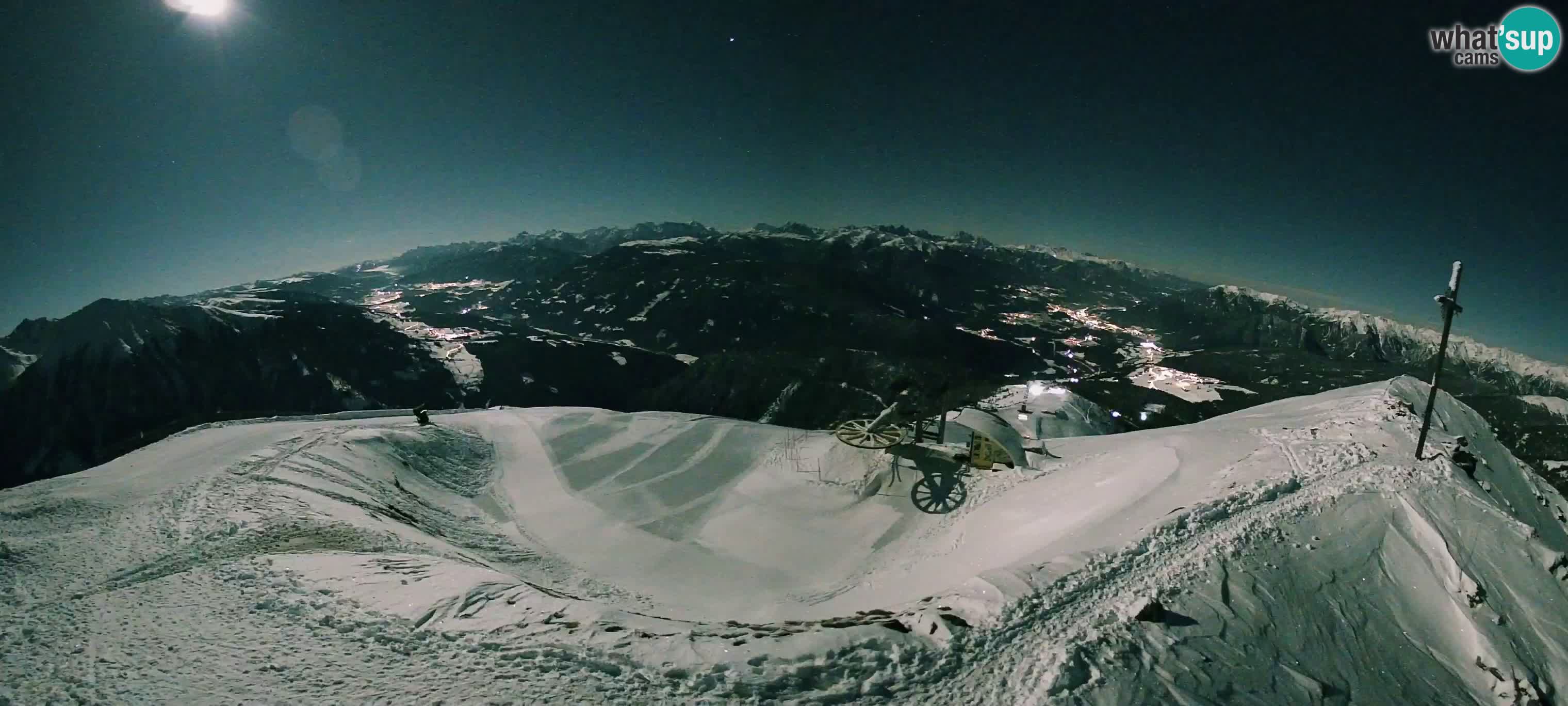 Spletna kamera Gitschlift / sedežnica Gitsch – Zgornja postaja (2.512 m)