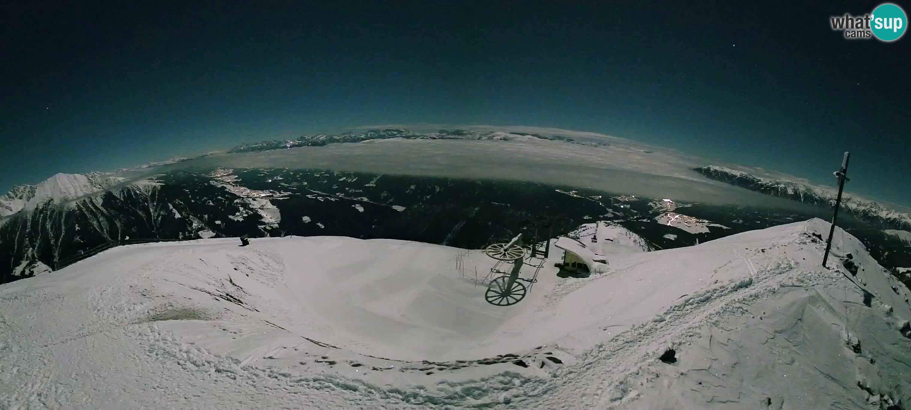 Spletna kamera Gitschlift / sedežnica Gitsch – Zgornja postaja (2.512 m)