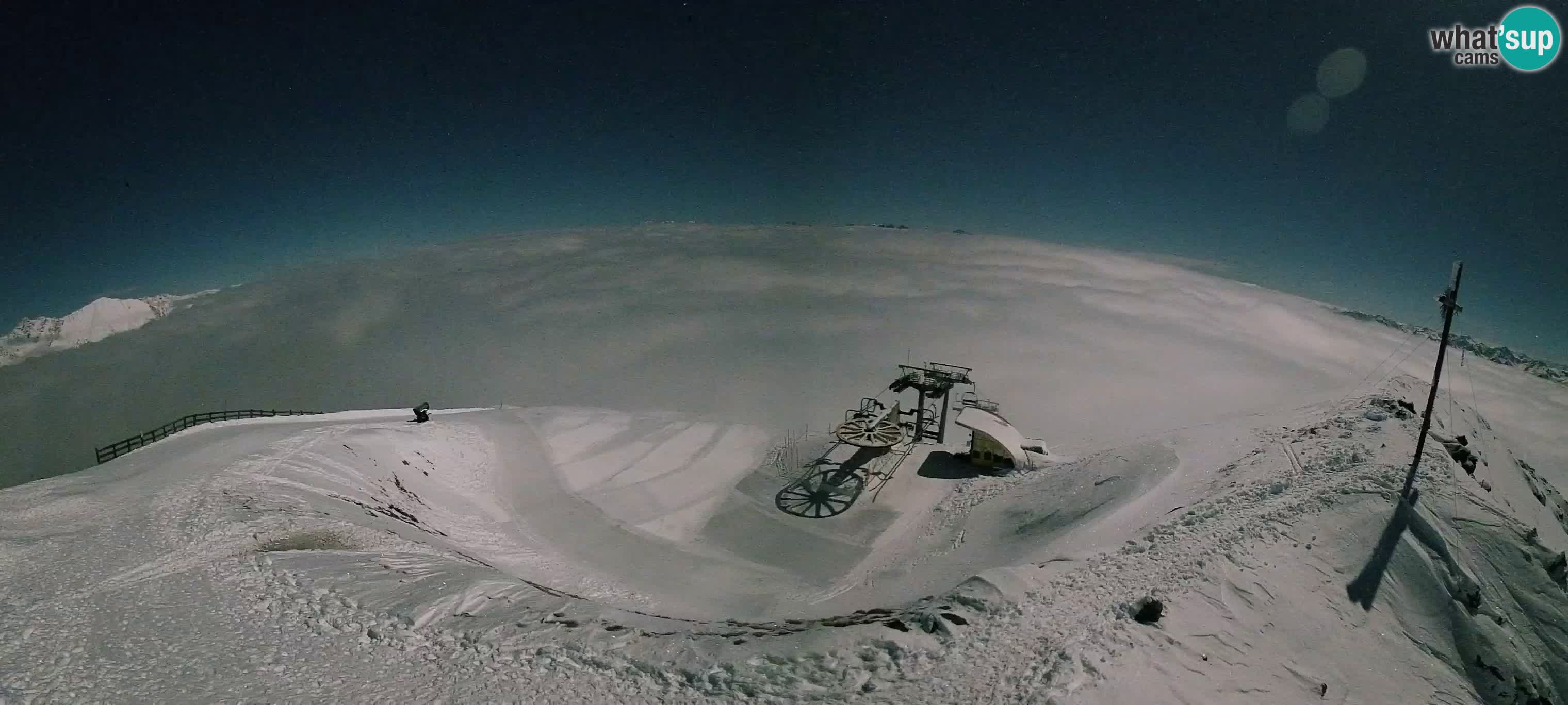 Spletna kamera Gitschlift / sedežnica Gitsch – Zgornja postaja (2.512 m)